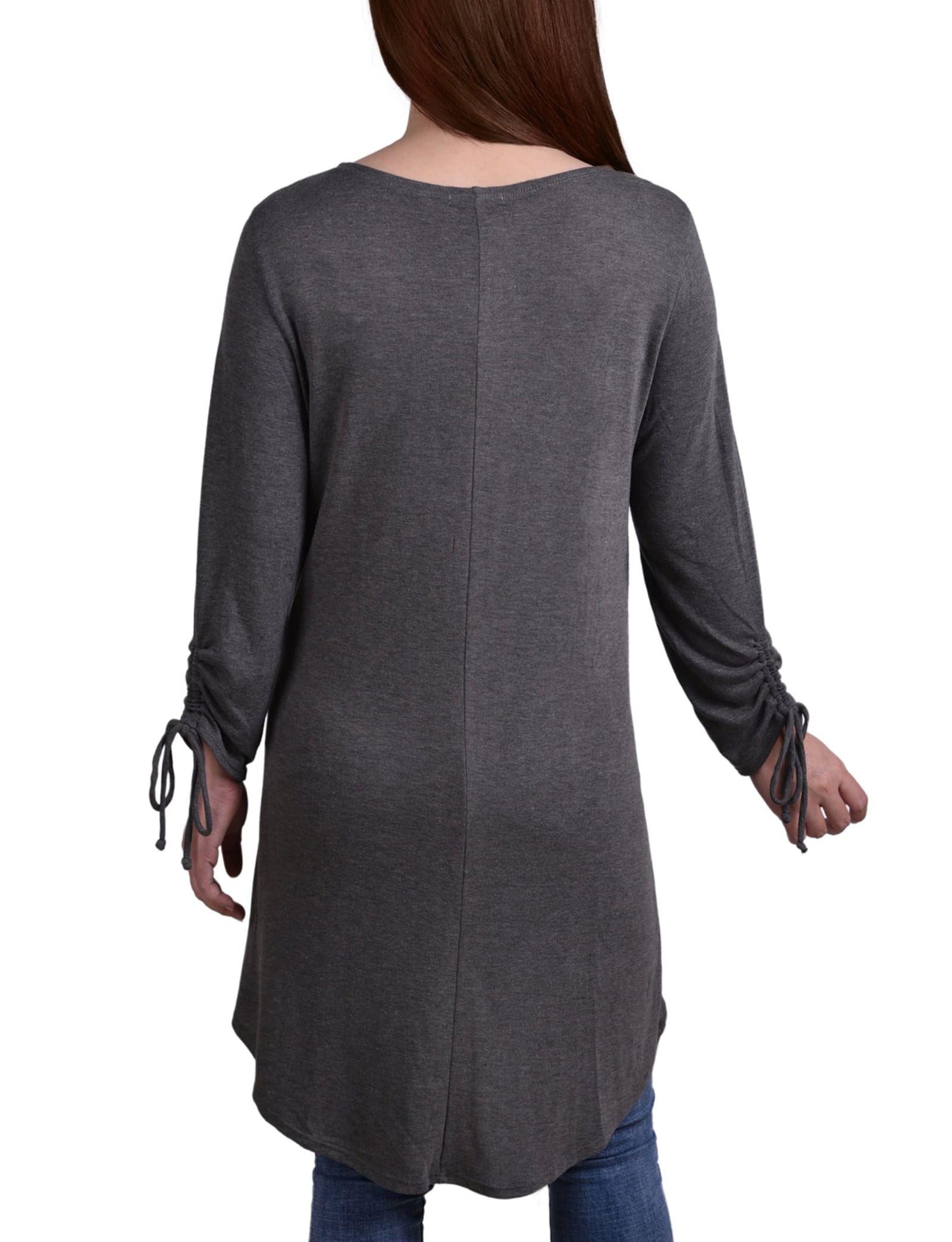 Long Sleeve Hi Lo Hem Cardigan thumbnail 2