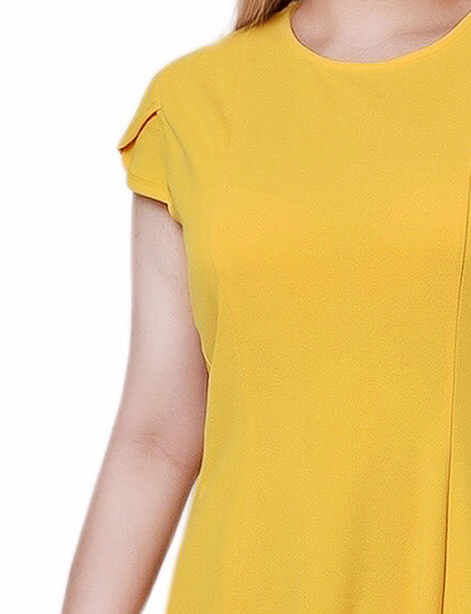 Petal Sleeve Scuba Dress thumbnail 3