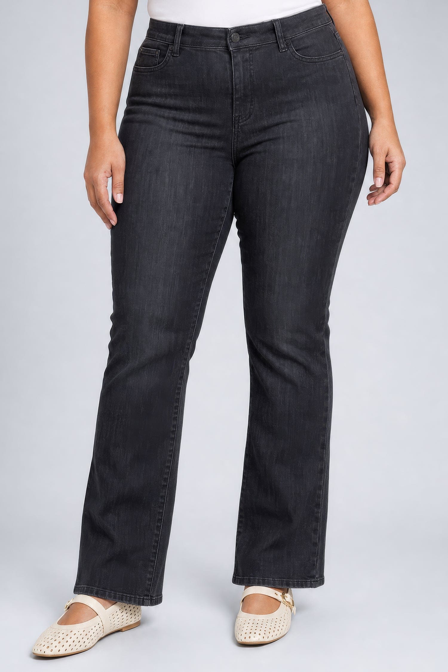 Barbara Bootcut Jeans in Plus Size thumbnail 4