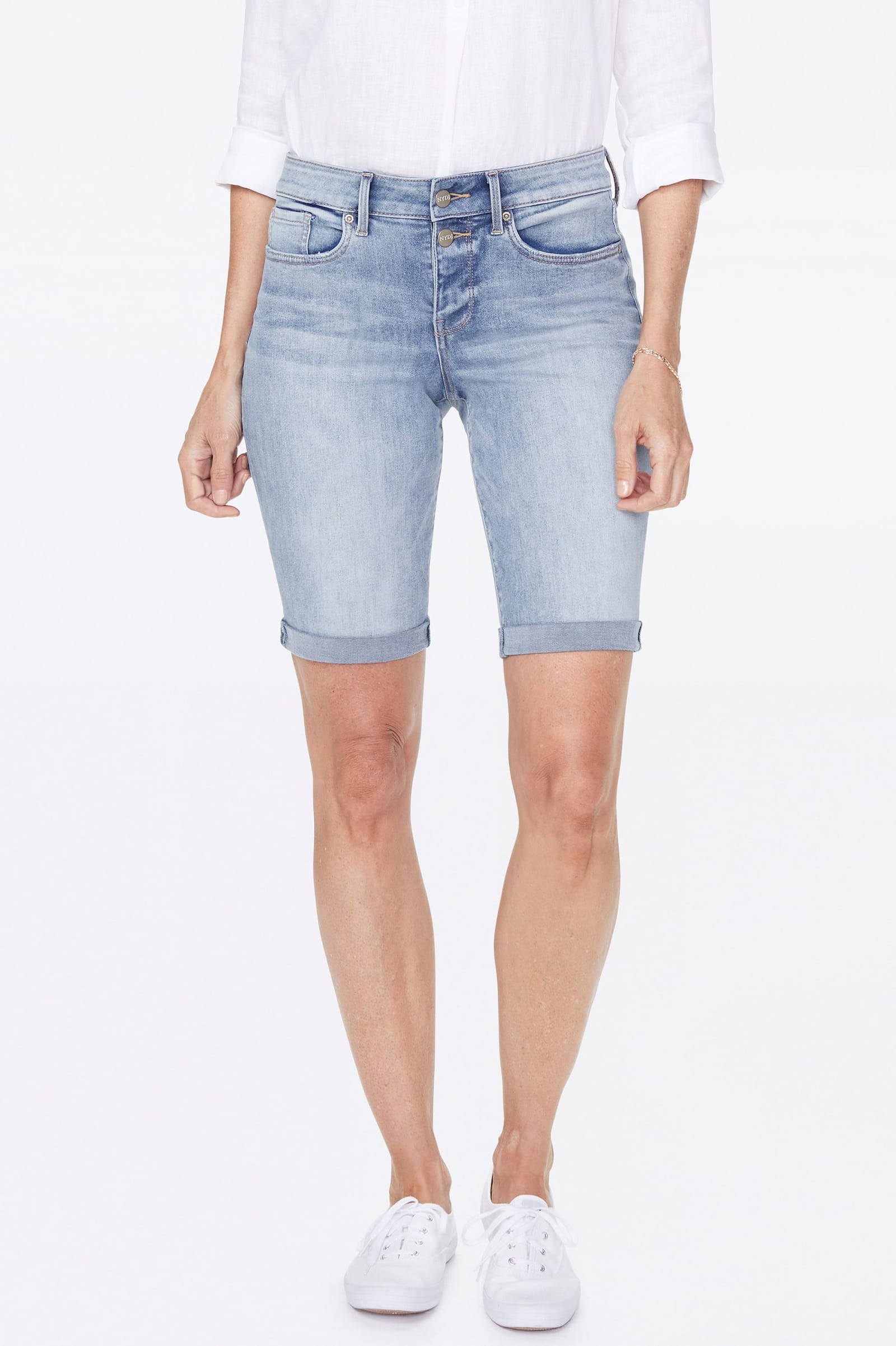 Briella 11 Inch Denim Shorts thumbnail 4