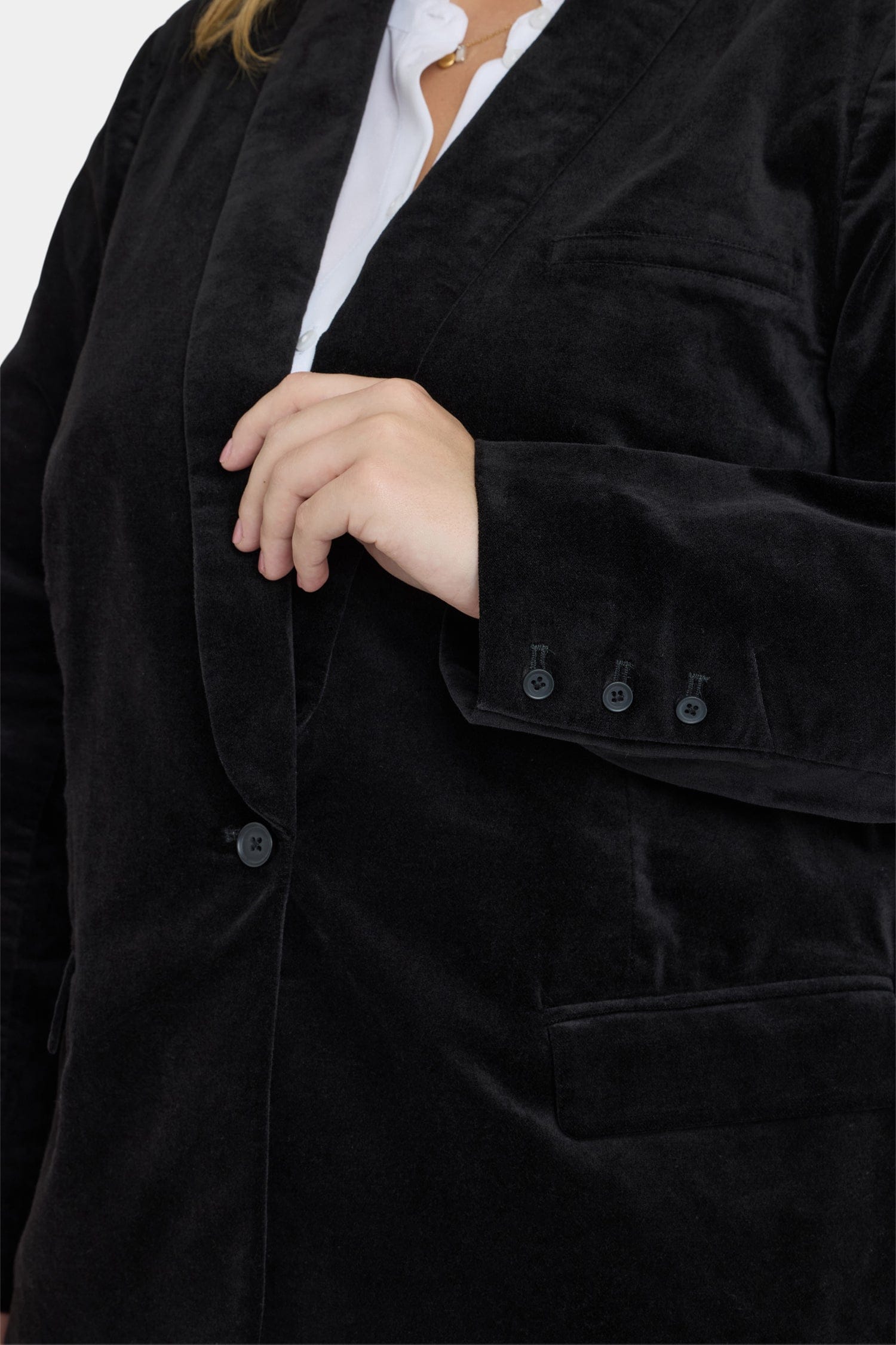 Tuxedo Jacket in Plus Size thumbnail 2