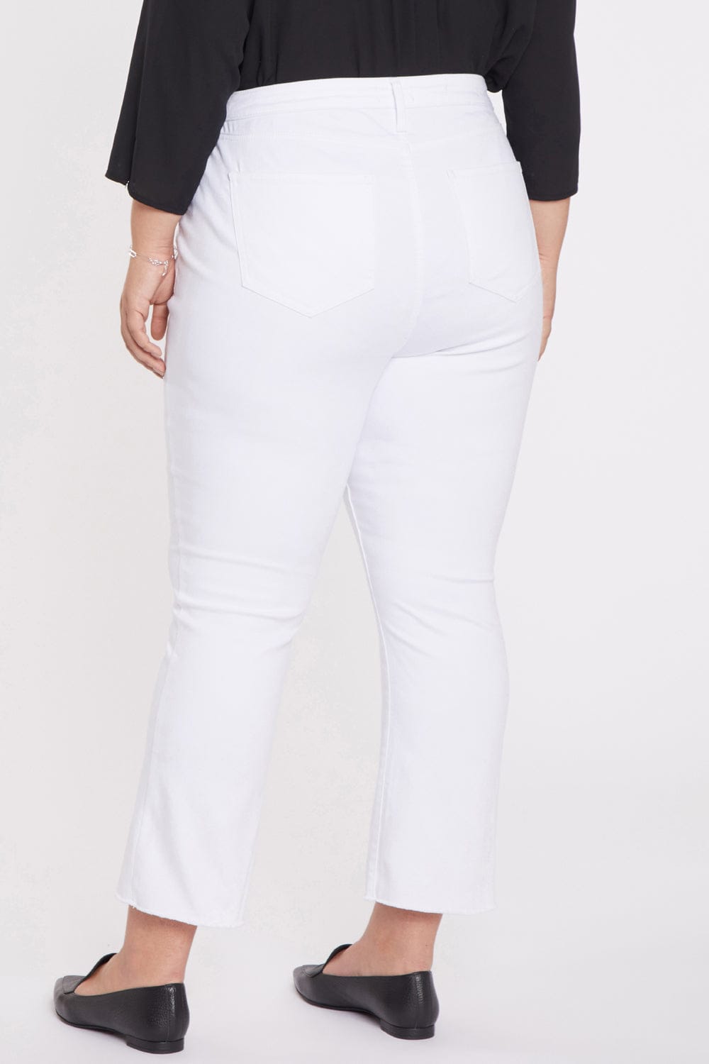 Slim Bootcut Ankle Jeans in Plus Size thumbnail 2