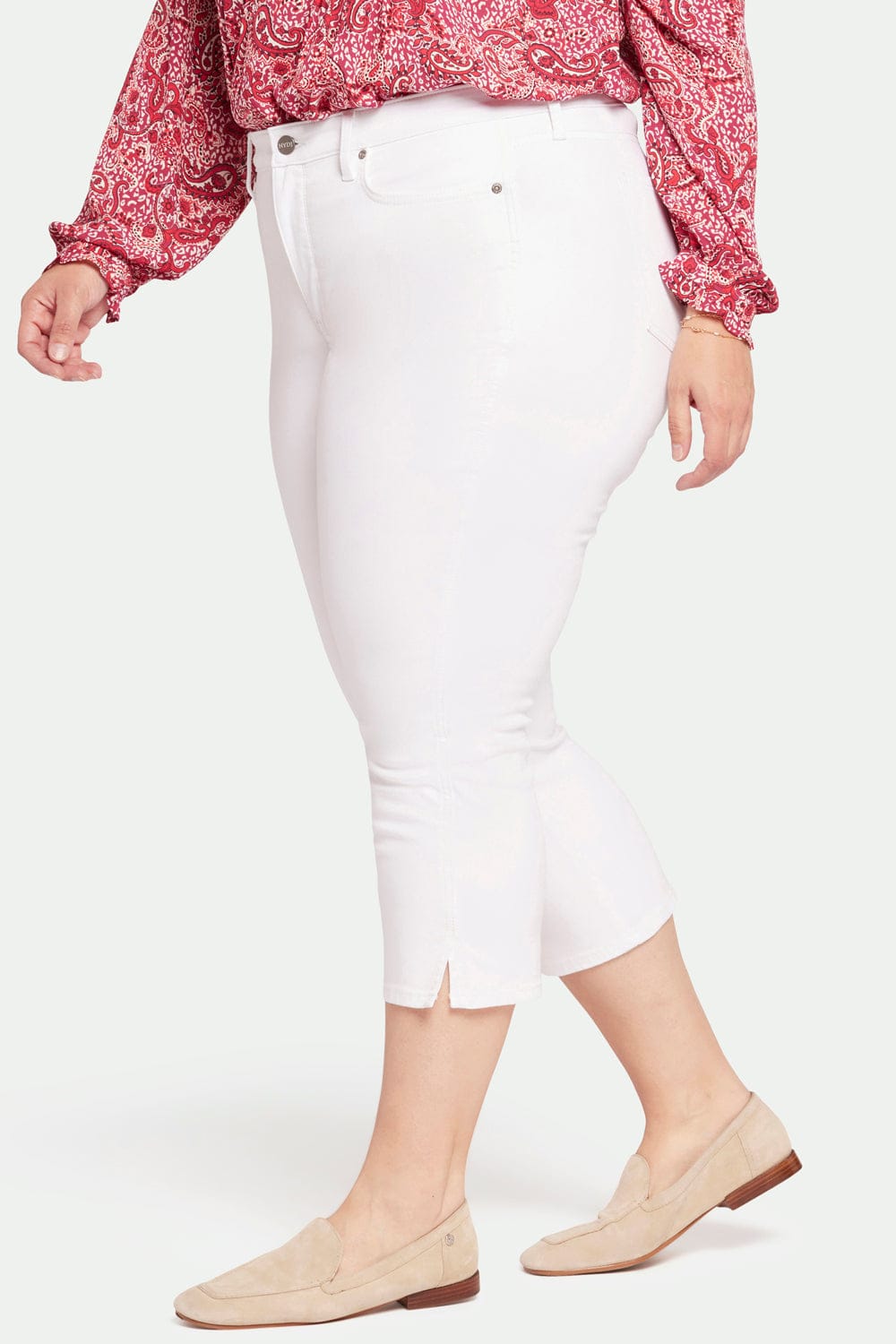 Chloe Capri Jeans in Plus Size thumbnail 3