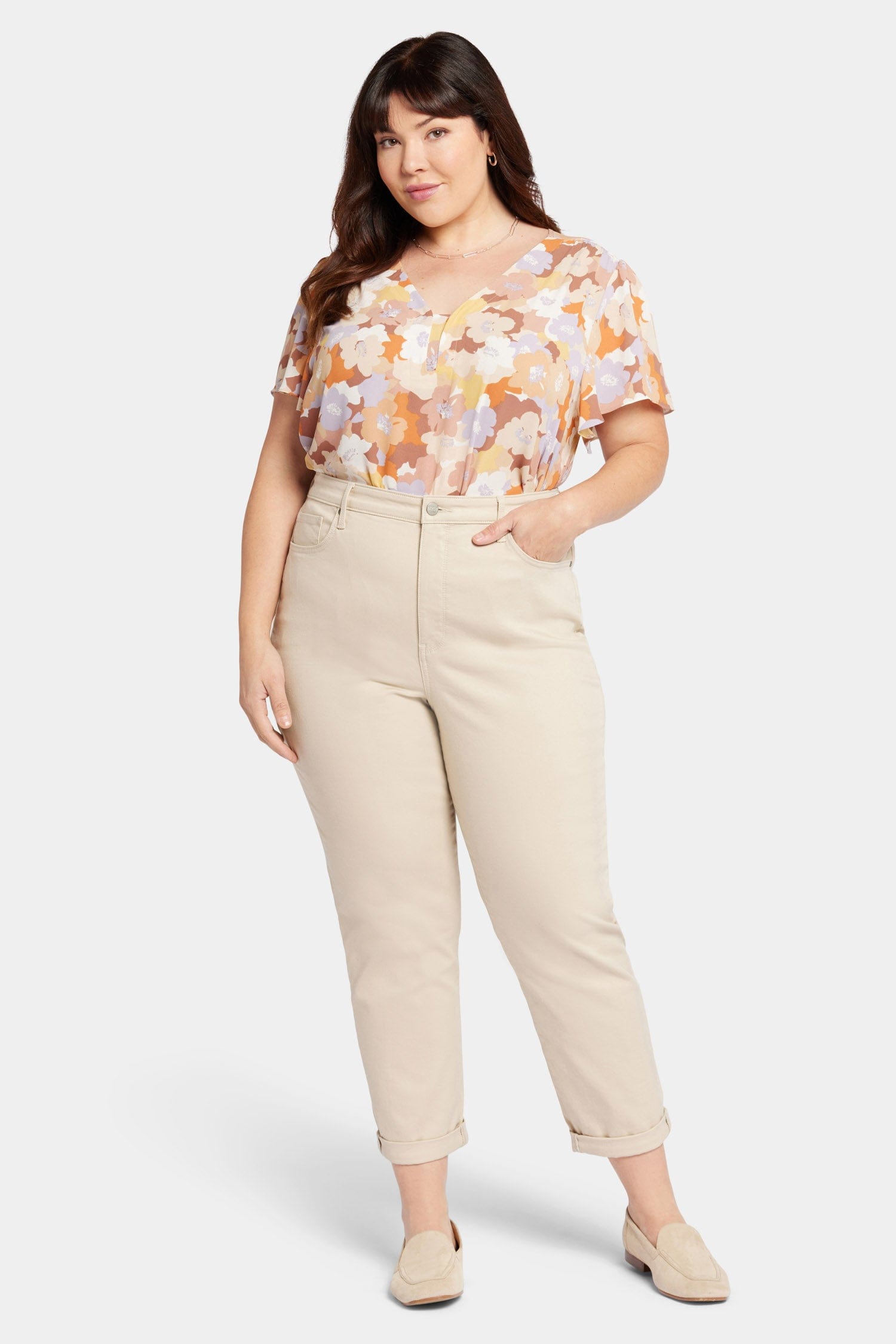 Margot Girlfriend Jeans in Plus Size thumbnail 4