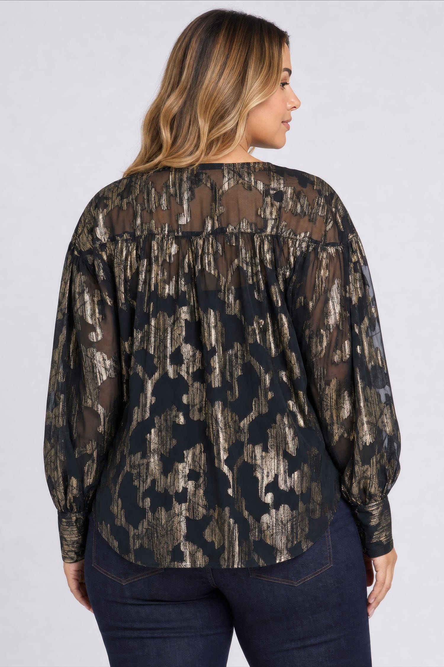 Anika Blouse in Plus Size thumbnail 2