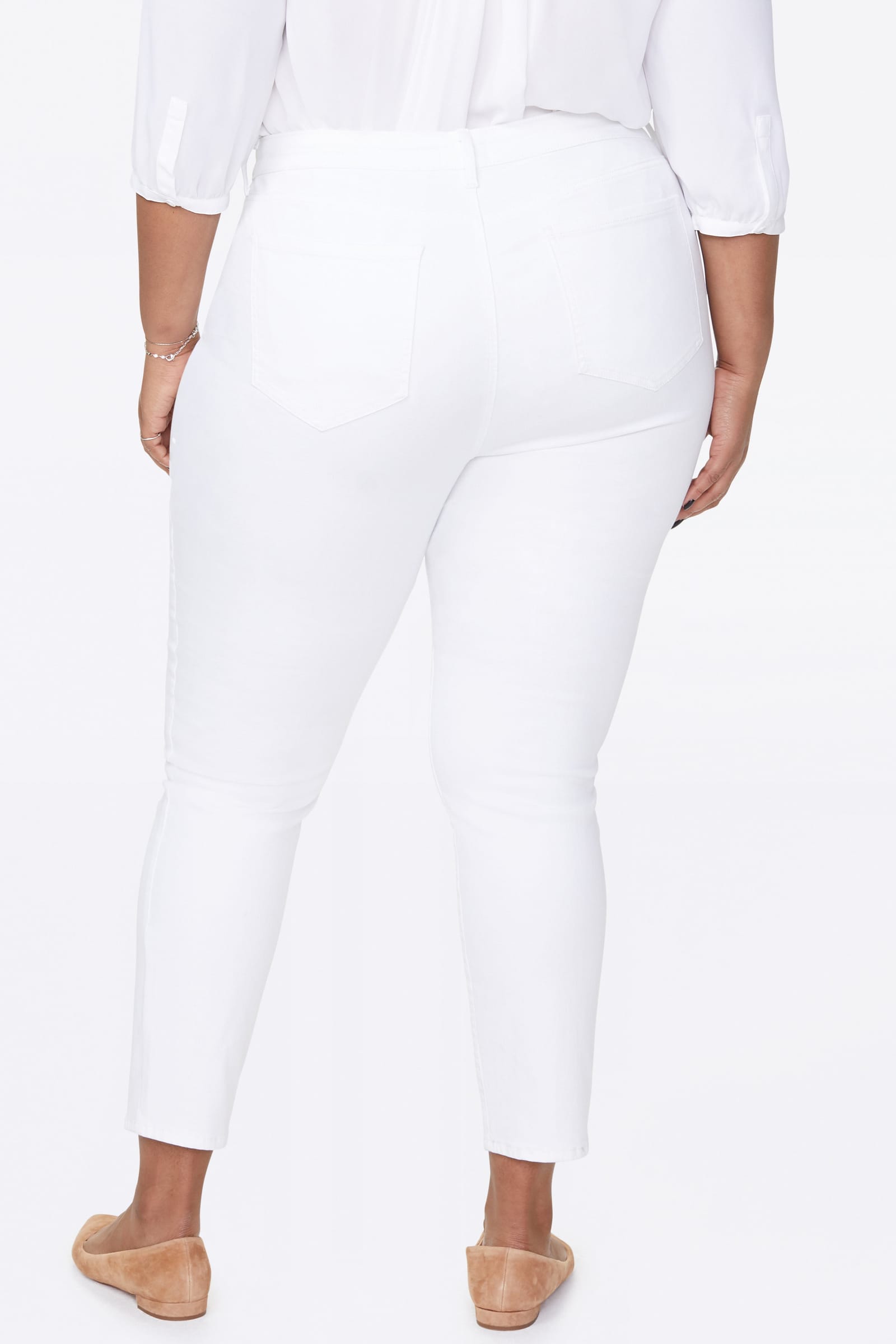 Ami Skinny Ankle Jeans in Plus Size thumbnail 6
