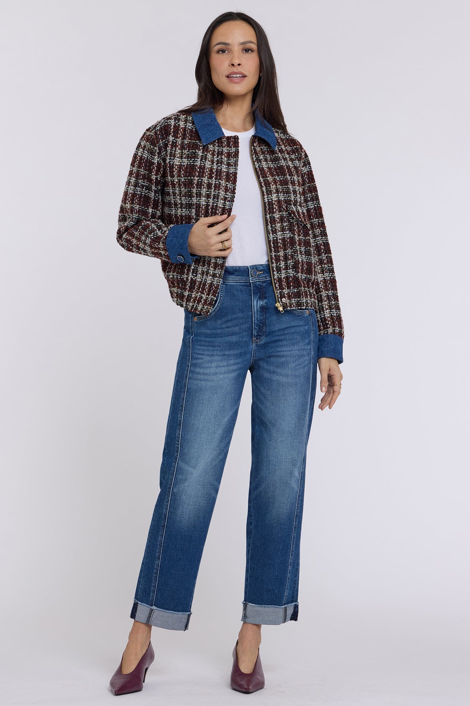 Tweed Baseball Jacket thumbnail 4