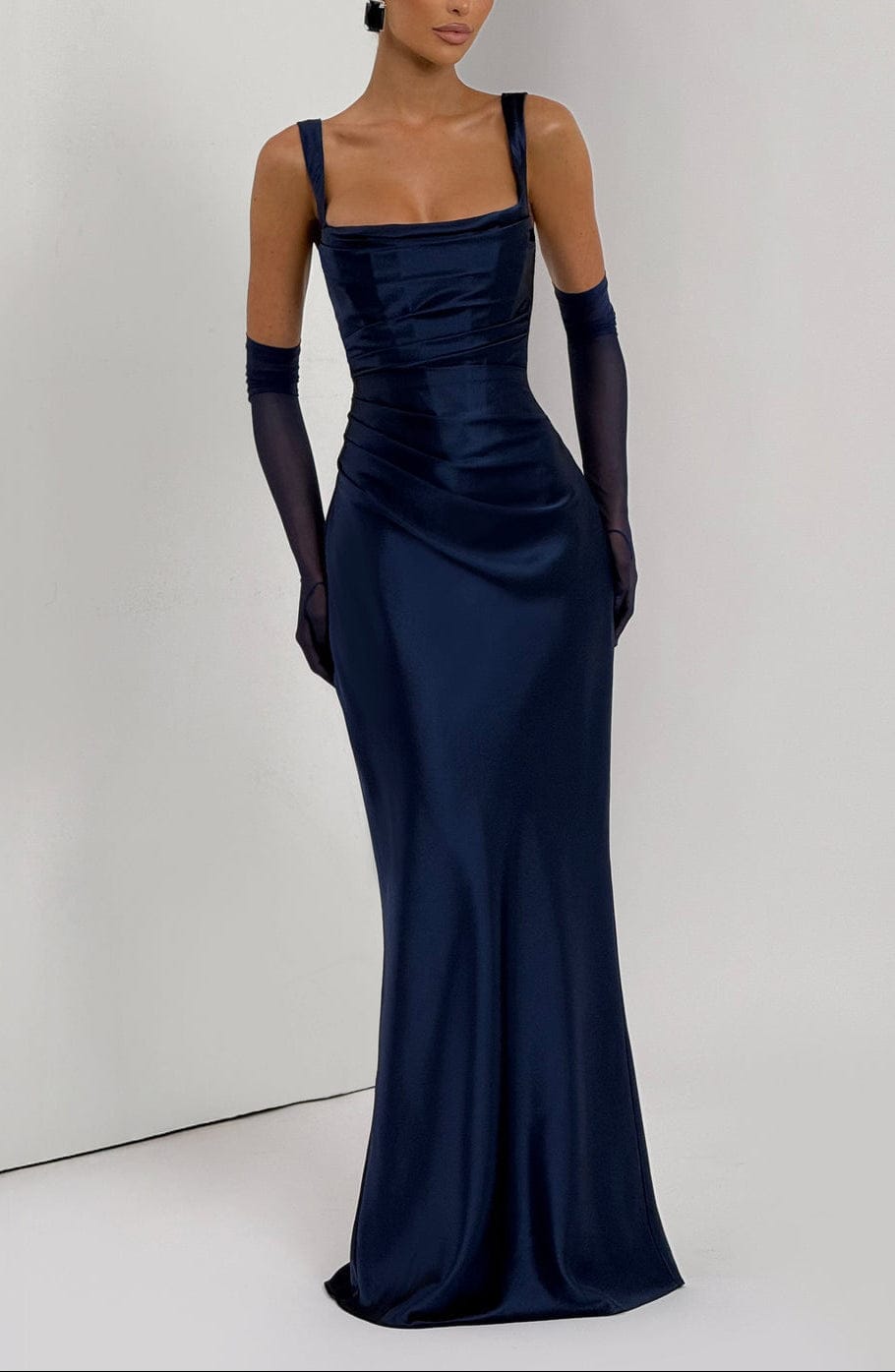 Seraphine Satin Gown Maxi Dress thumbnail 8
