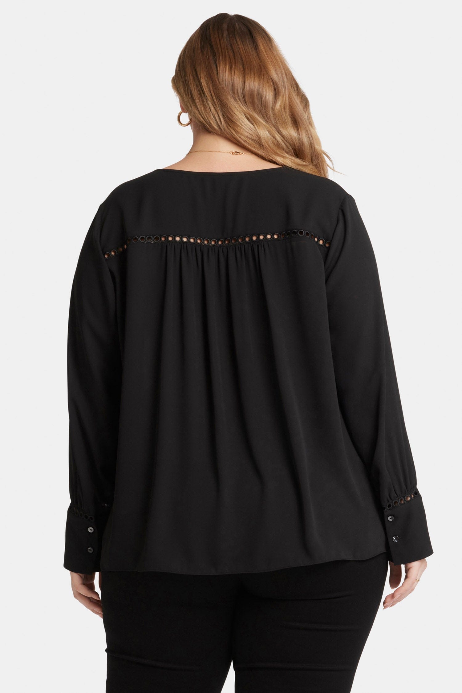 Liliana Peasant Blouse in Plus Size thumbnail 2
