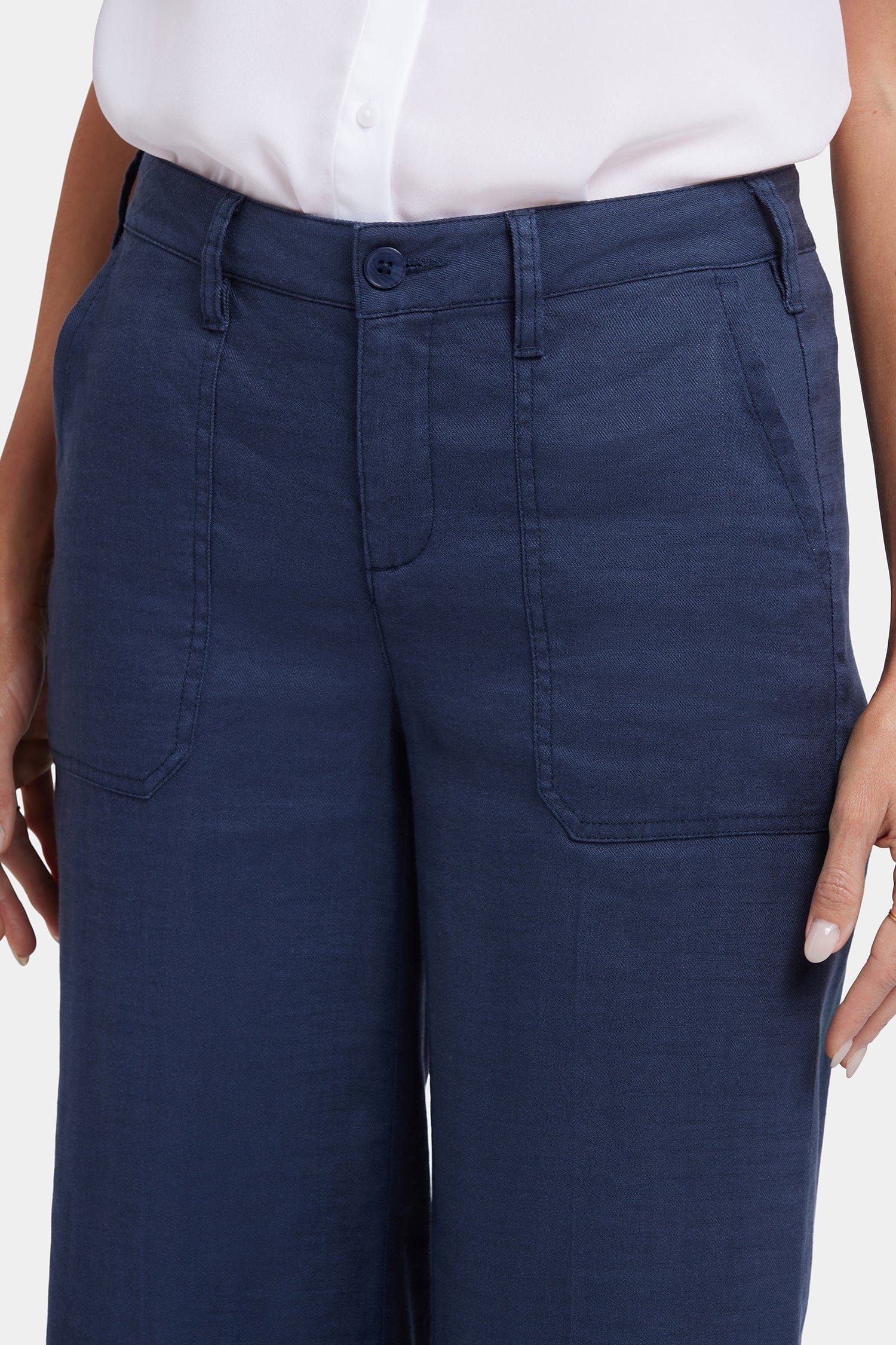 Wide Leg Cargo Capri Pants thumbnail 6