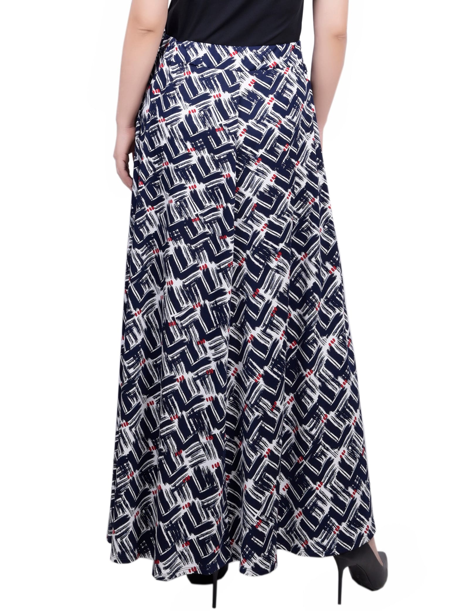 Ring Detail Midi-Length Skirt thumbnail 4