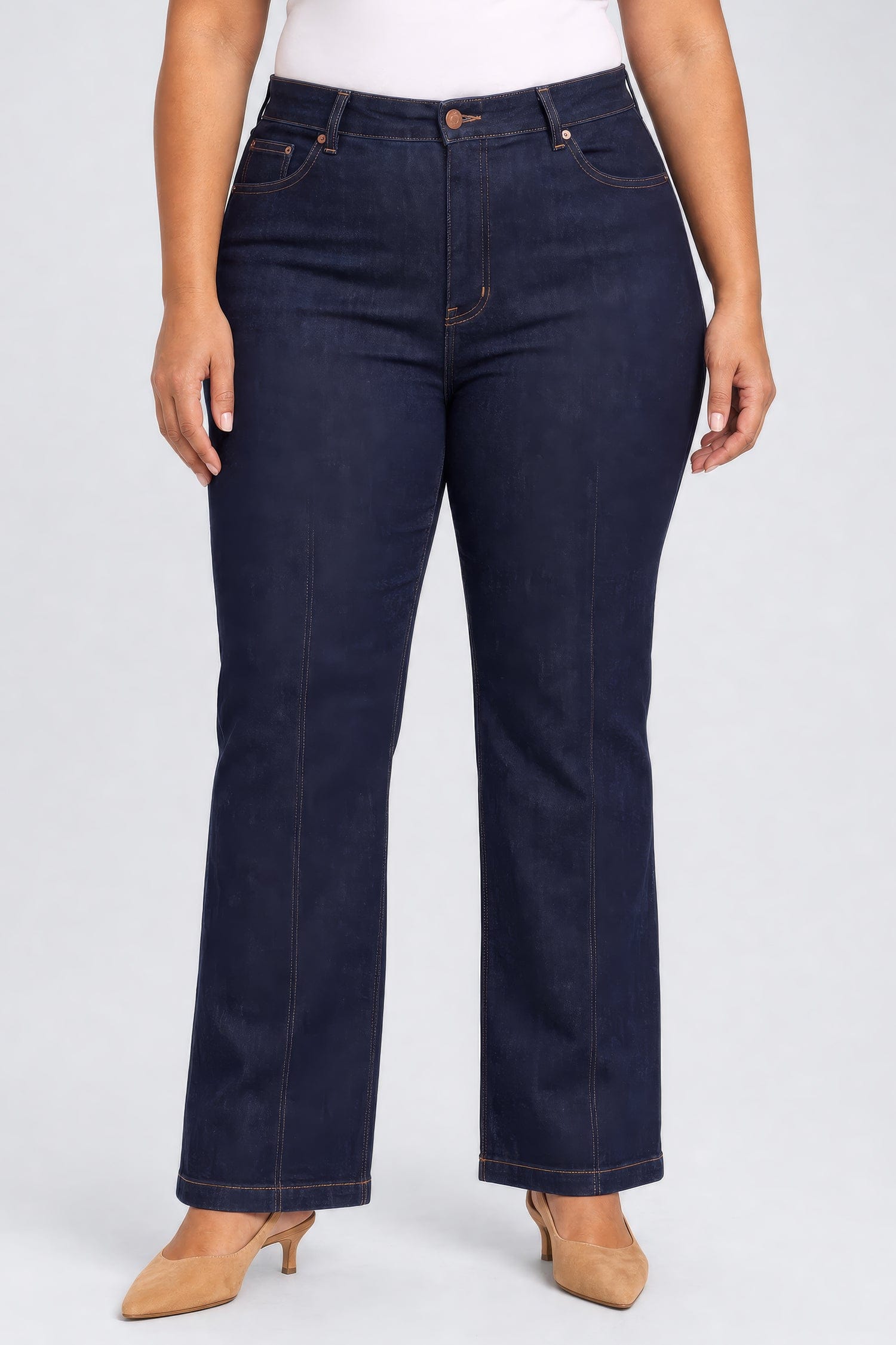 Mia Palazzo Jeans in Plus Size thumbnail 4