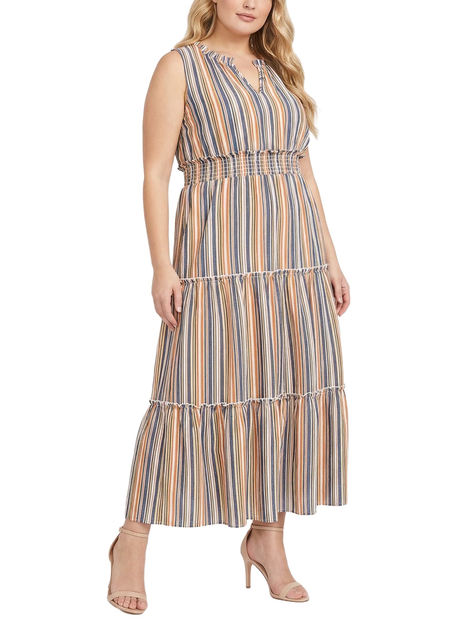 Blue Yellow Stripe / 2x
