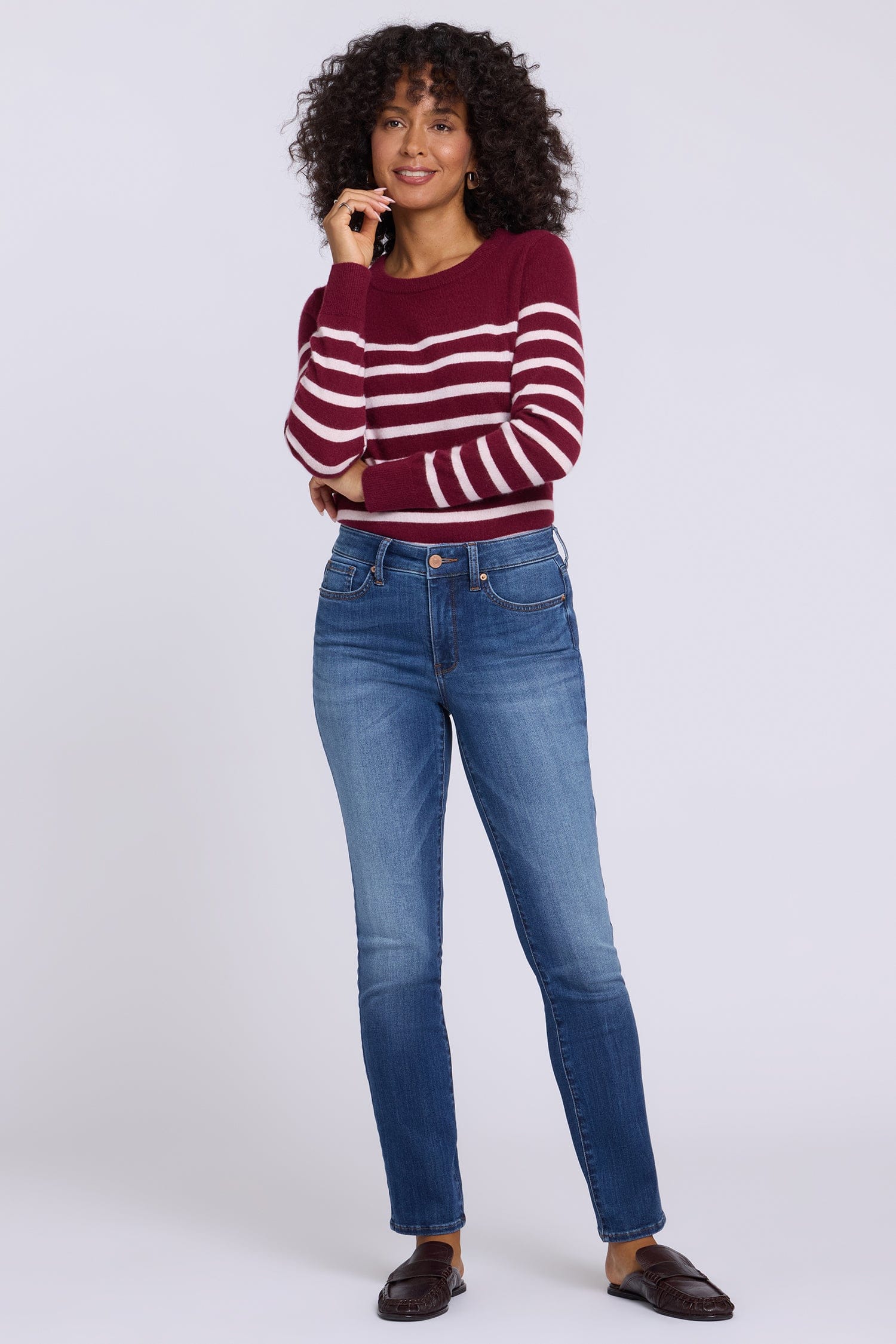 Sheri Slim Straight Jeans thumbnail 2