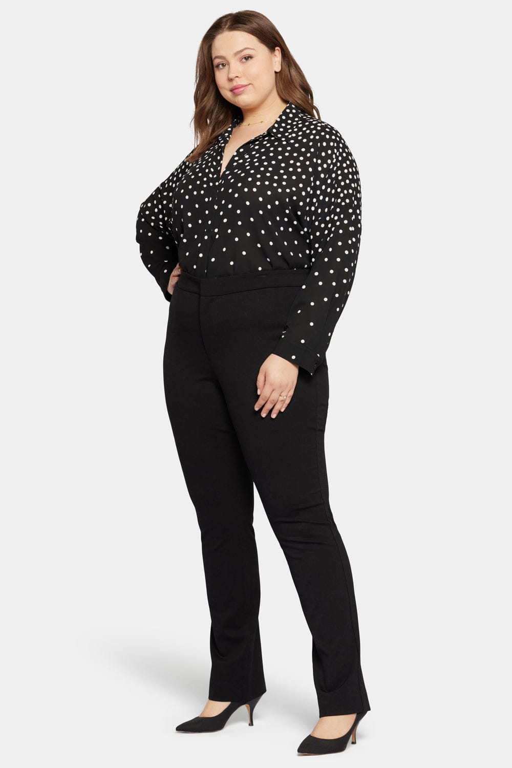Slim Trouser Pants in Plus Size thumbnail 4