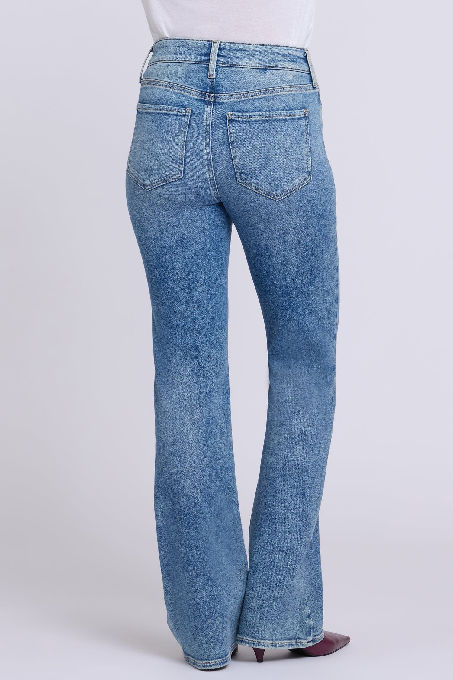 Brooklyn Bootcut Jeans in Petite thumbnail 2