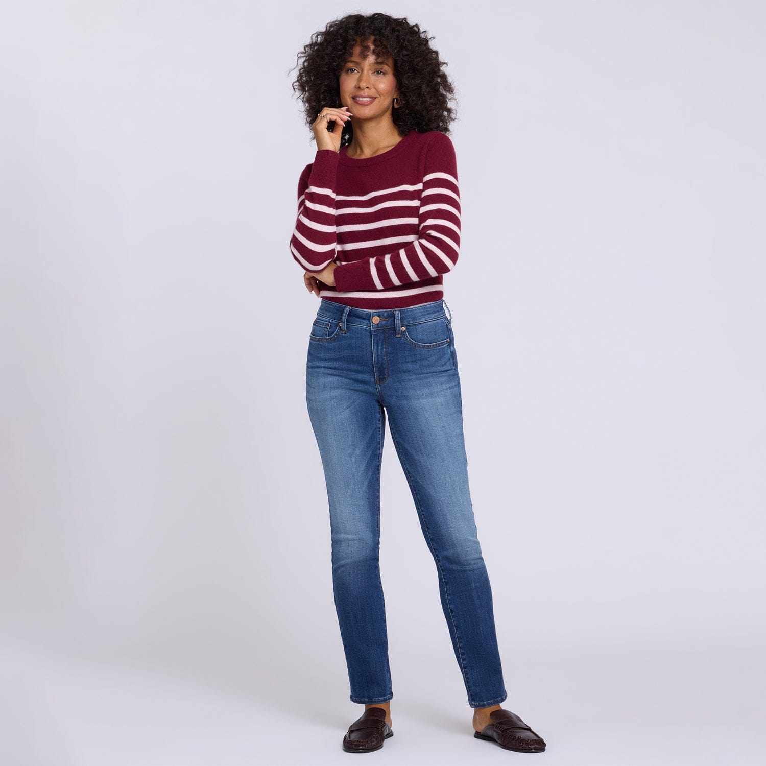 Sheri Slim Straight Jeans thumbnail 7