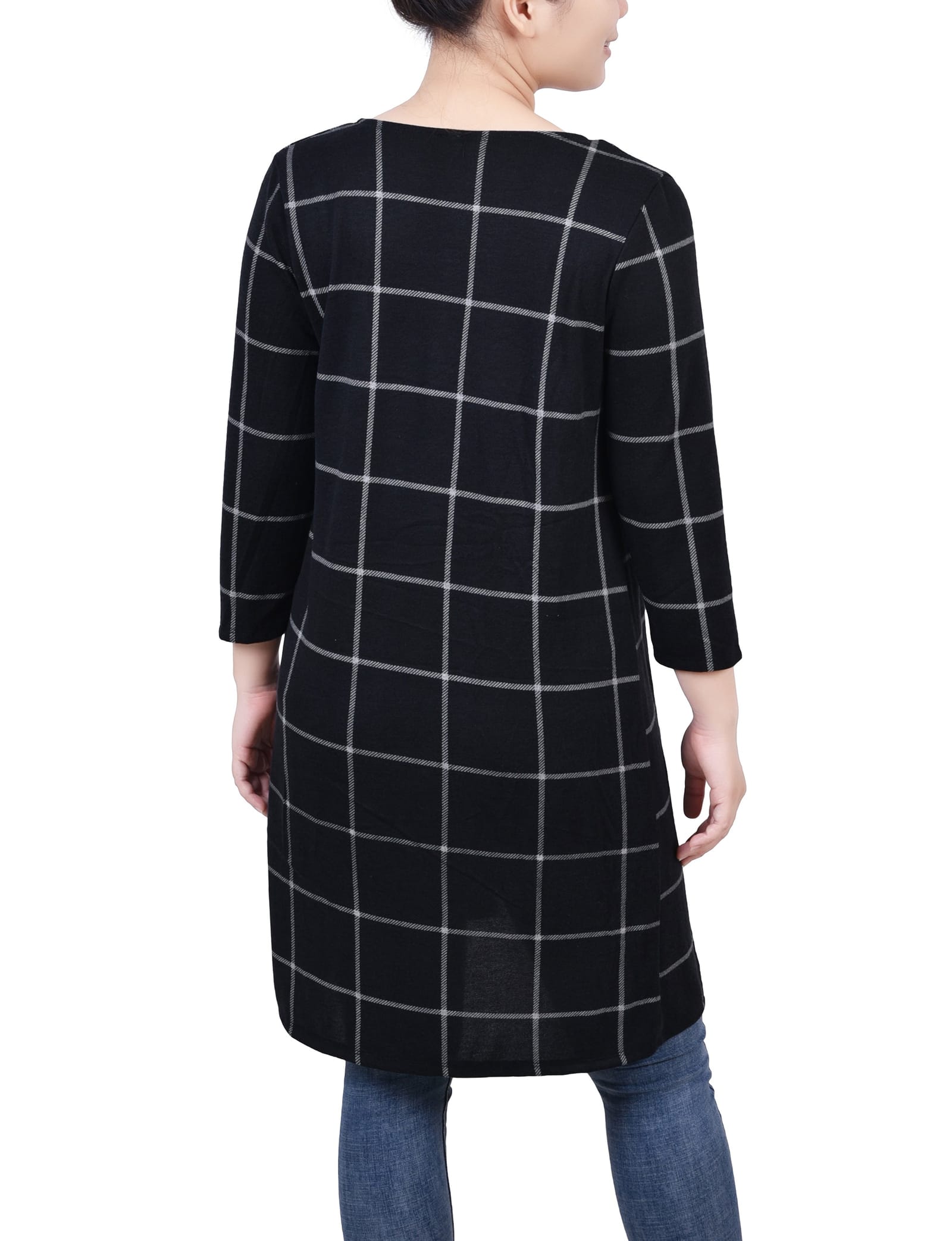 3/4 Sleeve Knit Cardigan thumbnail 3