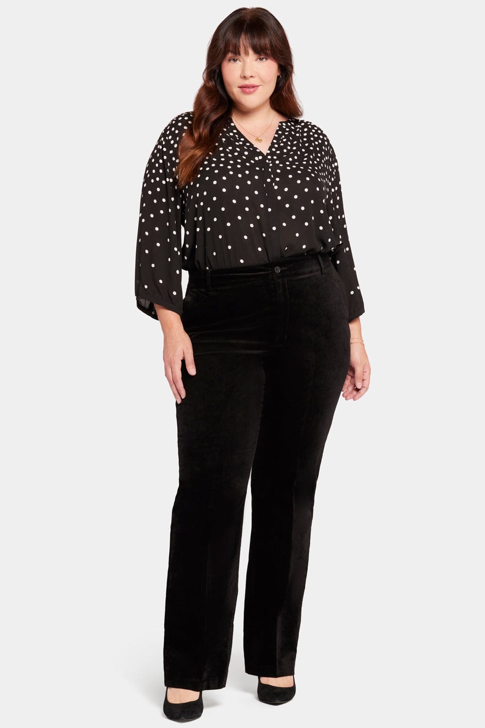 Straight Leg Trouser Pants in Plus Size thumbnail 4