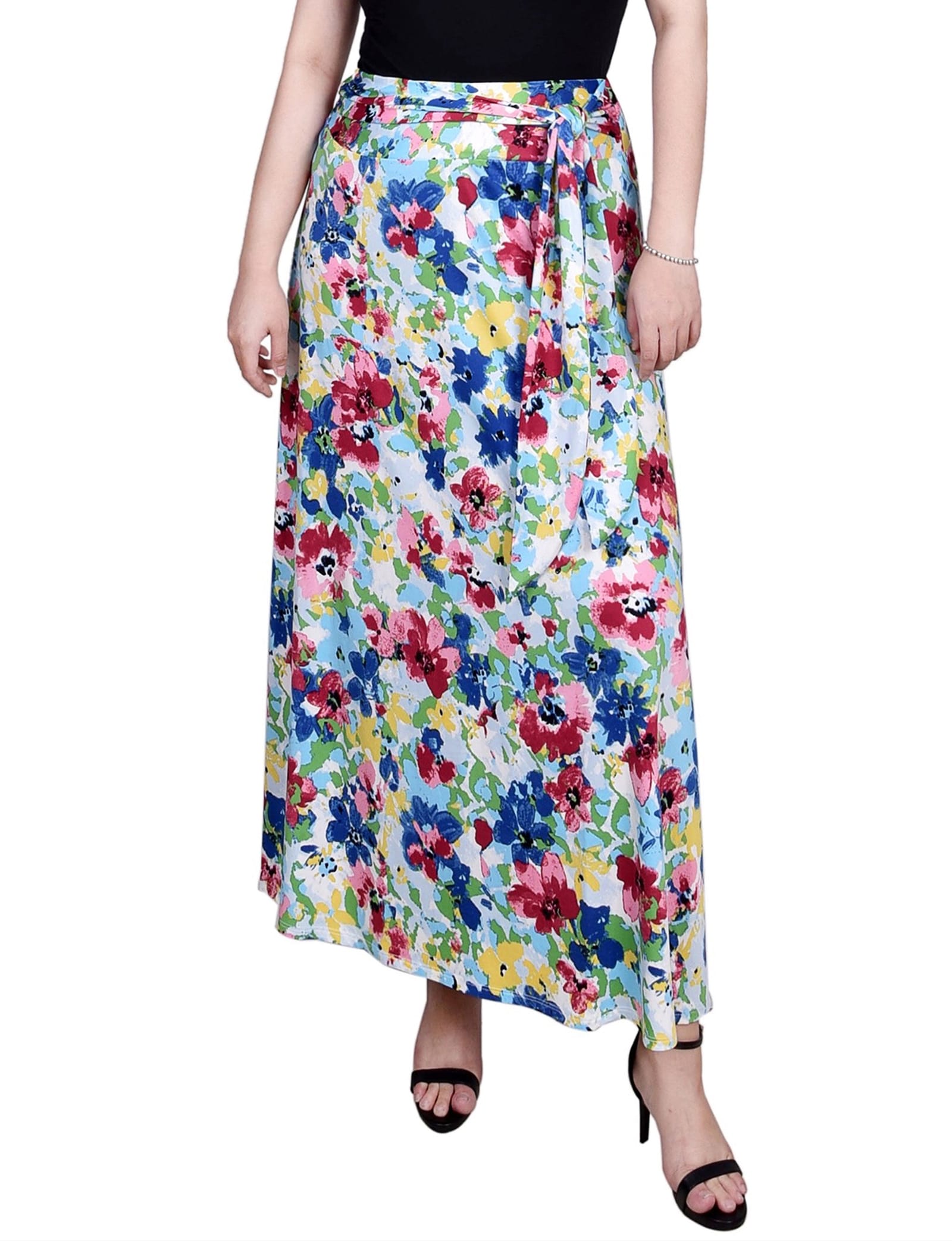 Pink Blue Flowers / Xl