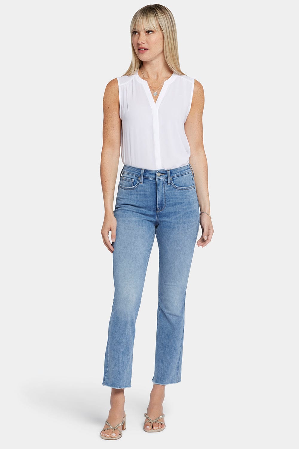 Slim Bootcut Ankle Jeans thumbnail 4