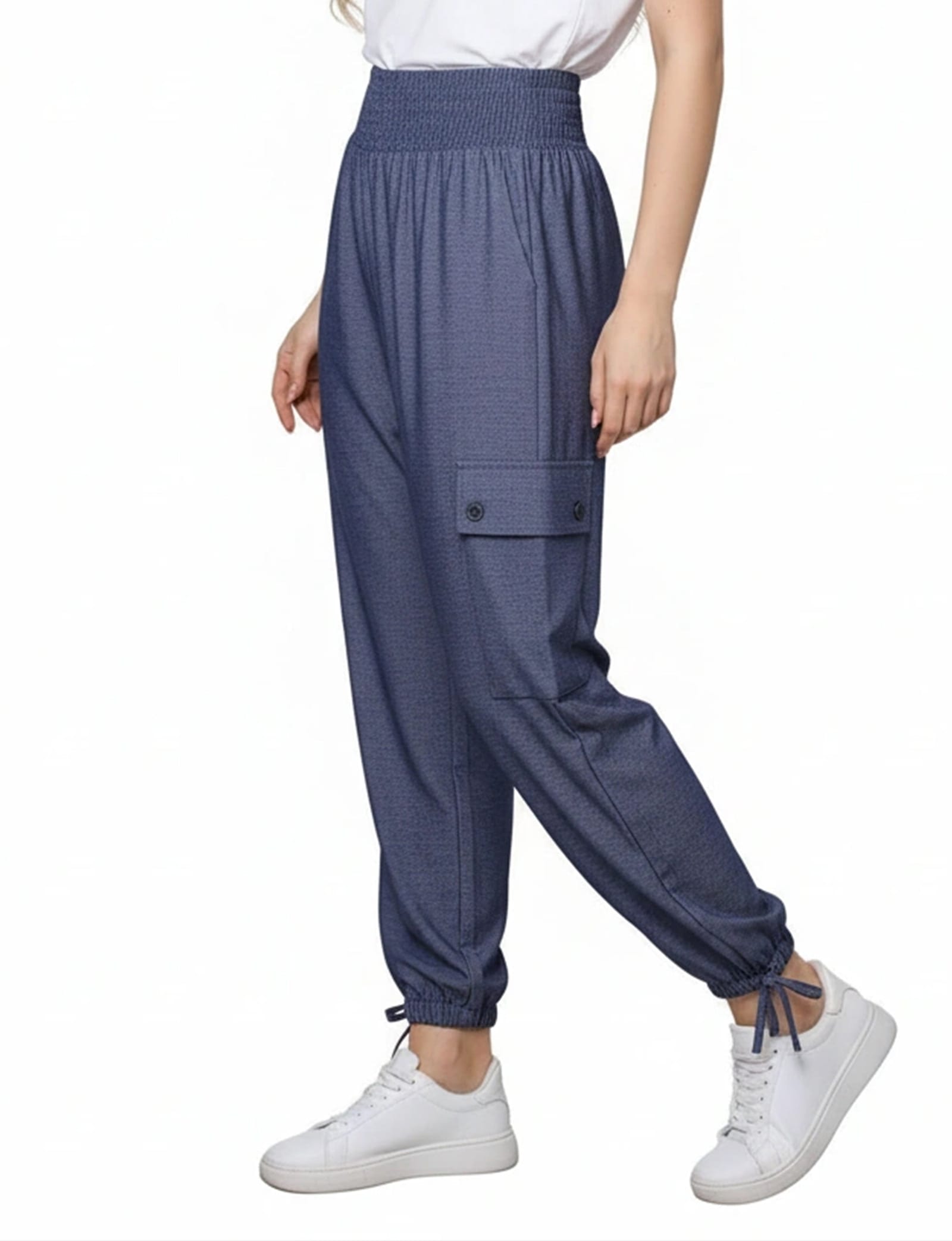 Wide Waist Harem Pants thumbnail 3