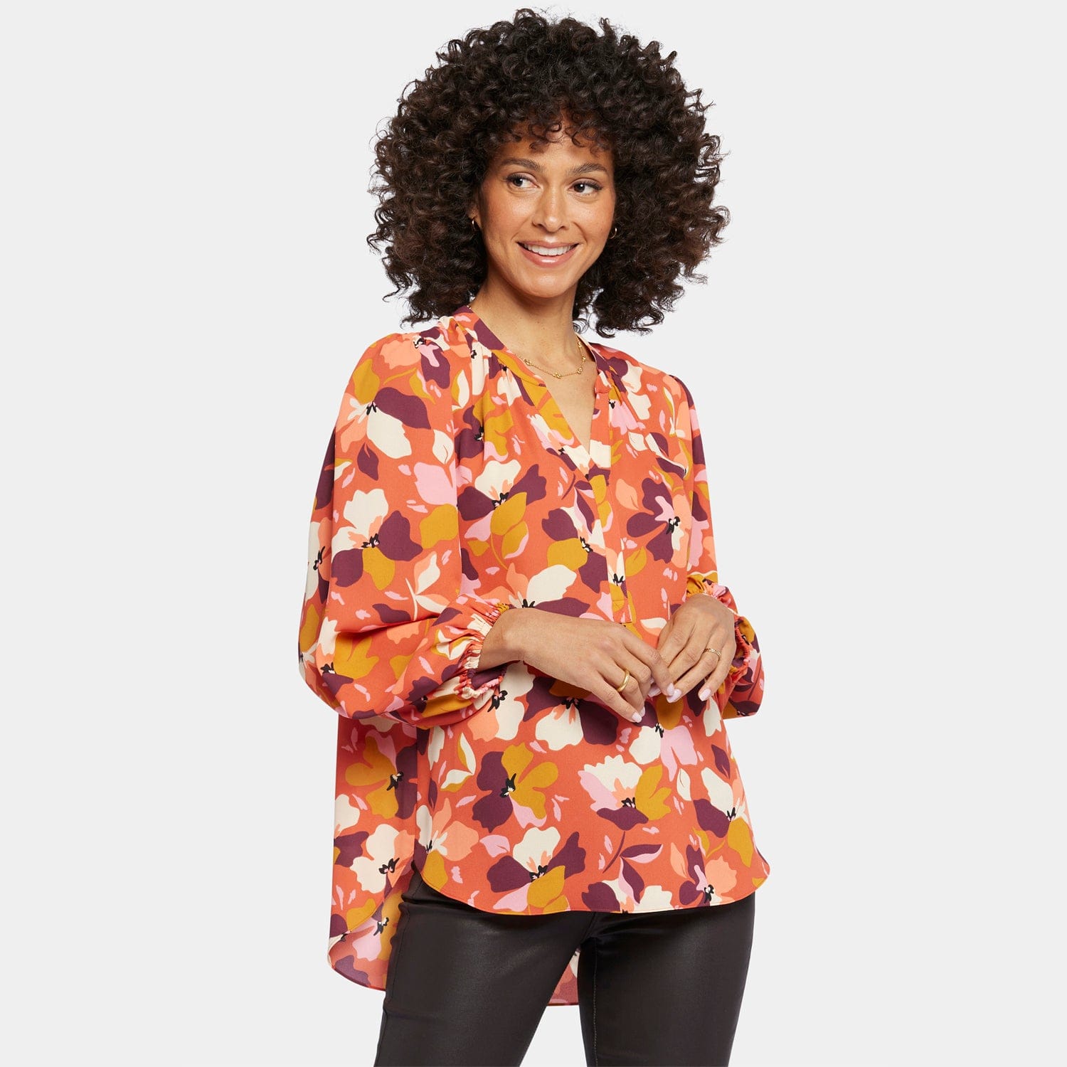 Puff Sleeve Popover Top thumbnail 6