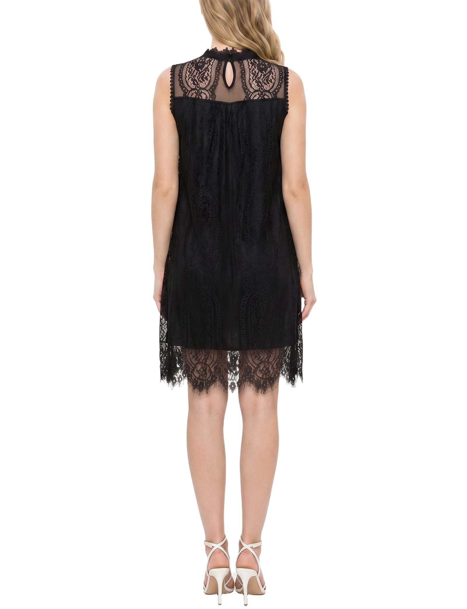 Sleeveless Lace Dress thumbnail 4