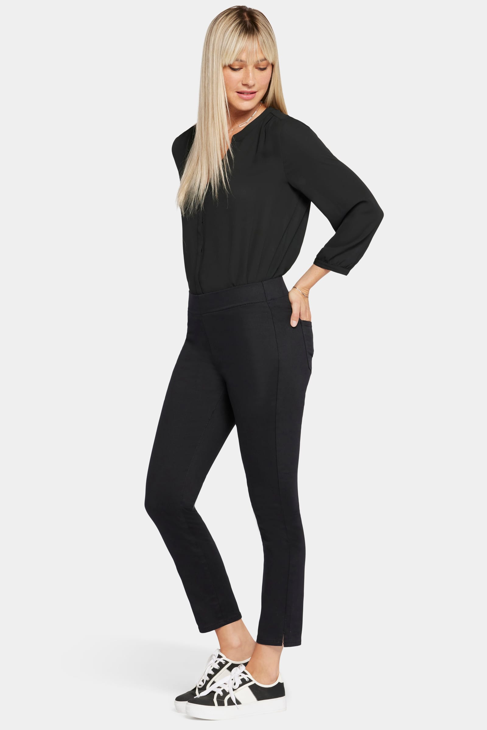 Skinny Ankle Pull-on Jeans thumbnail 2