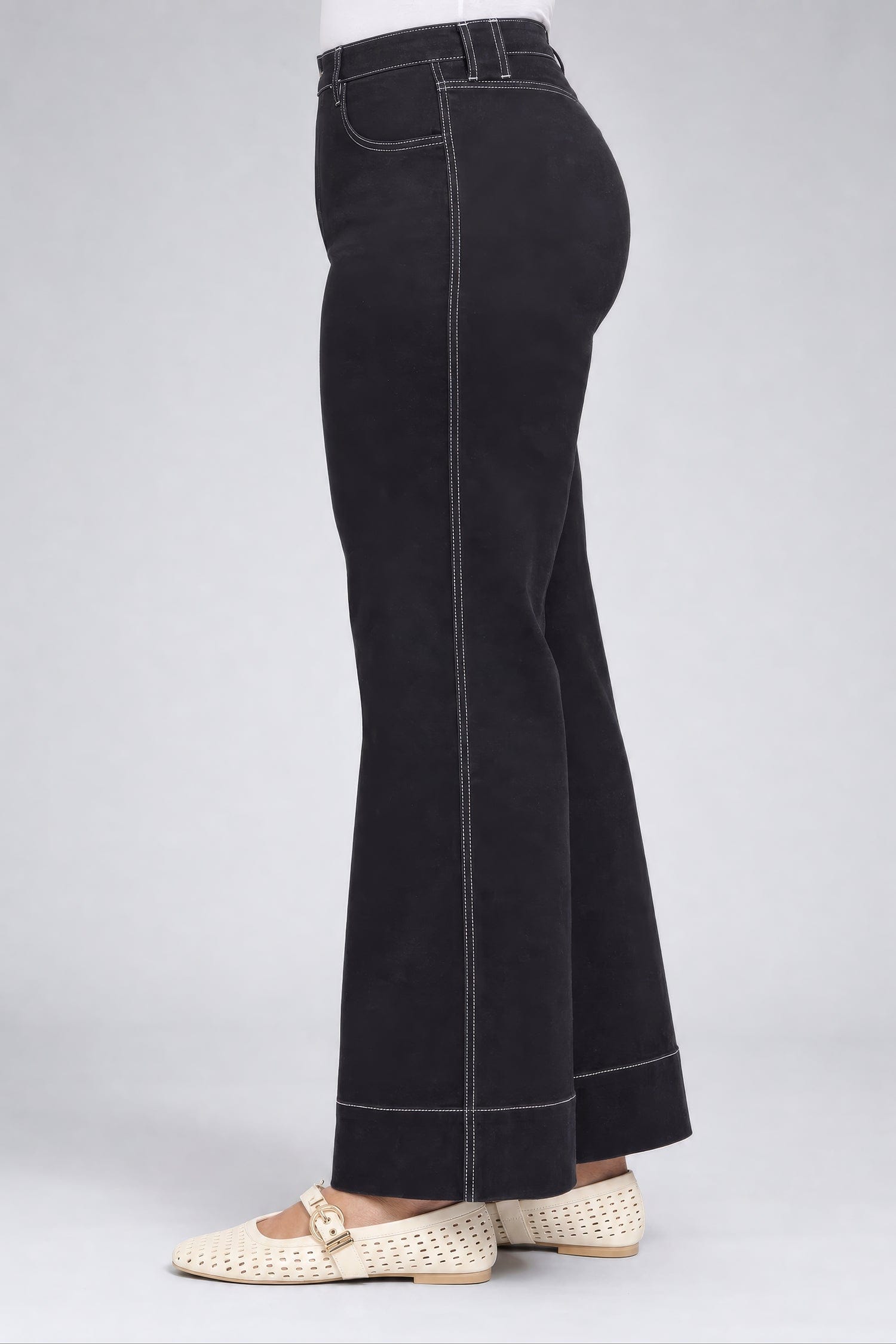 Mia Palazzo Jeans in Plus Size thumbnail 3