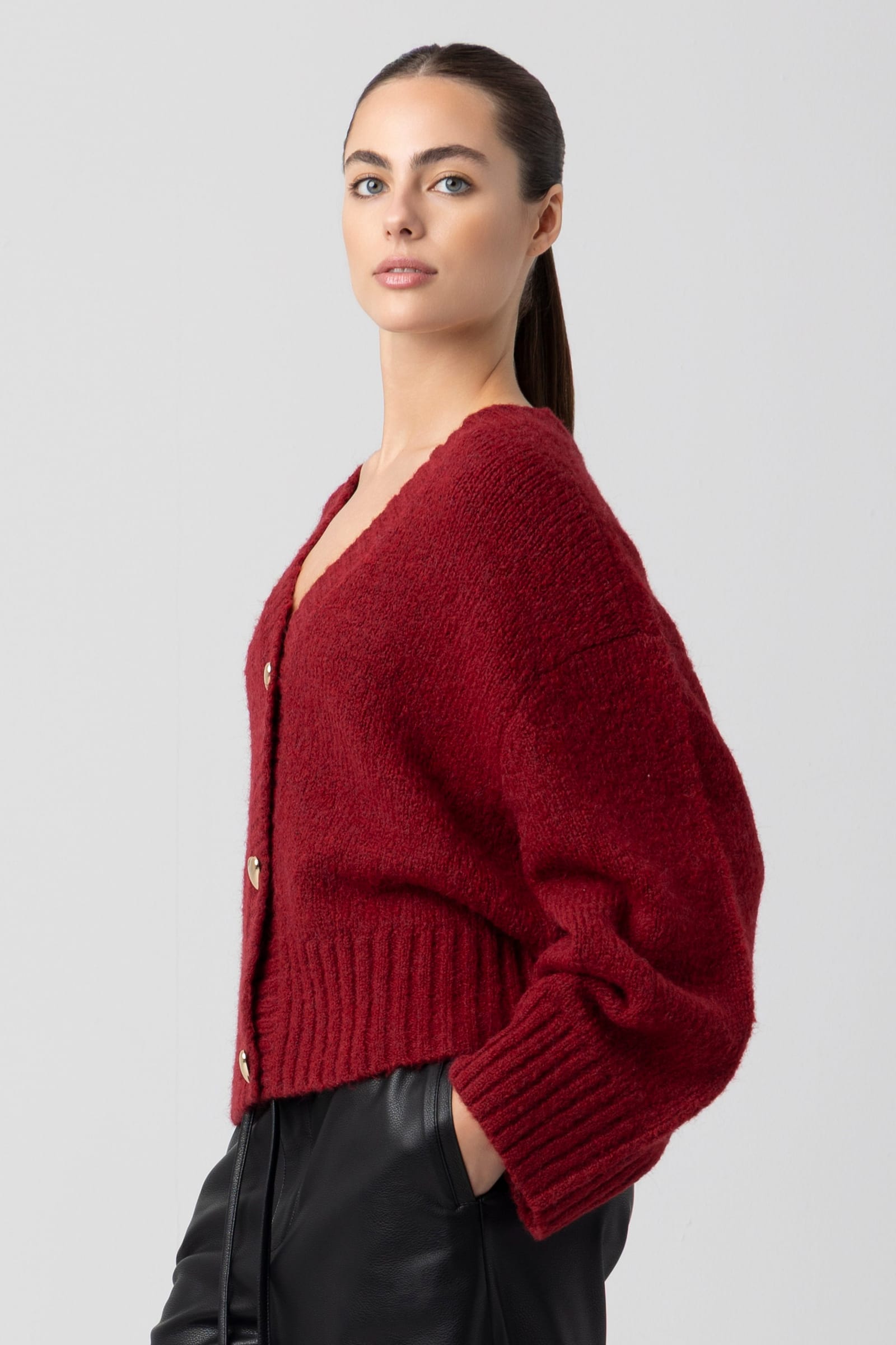 Crimson Crest Sweater thumbnail 3