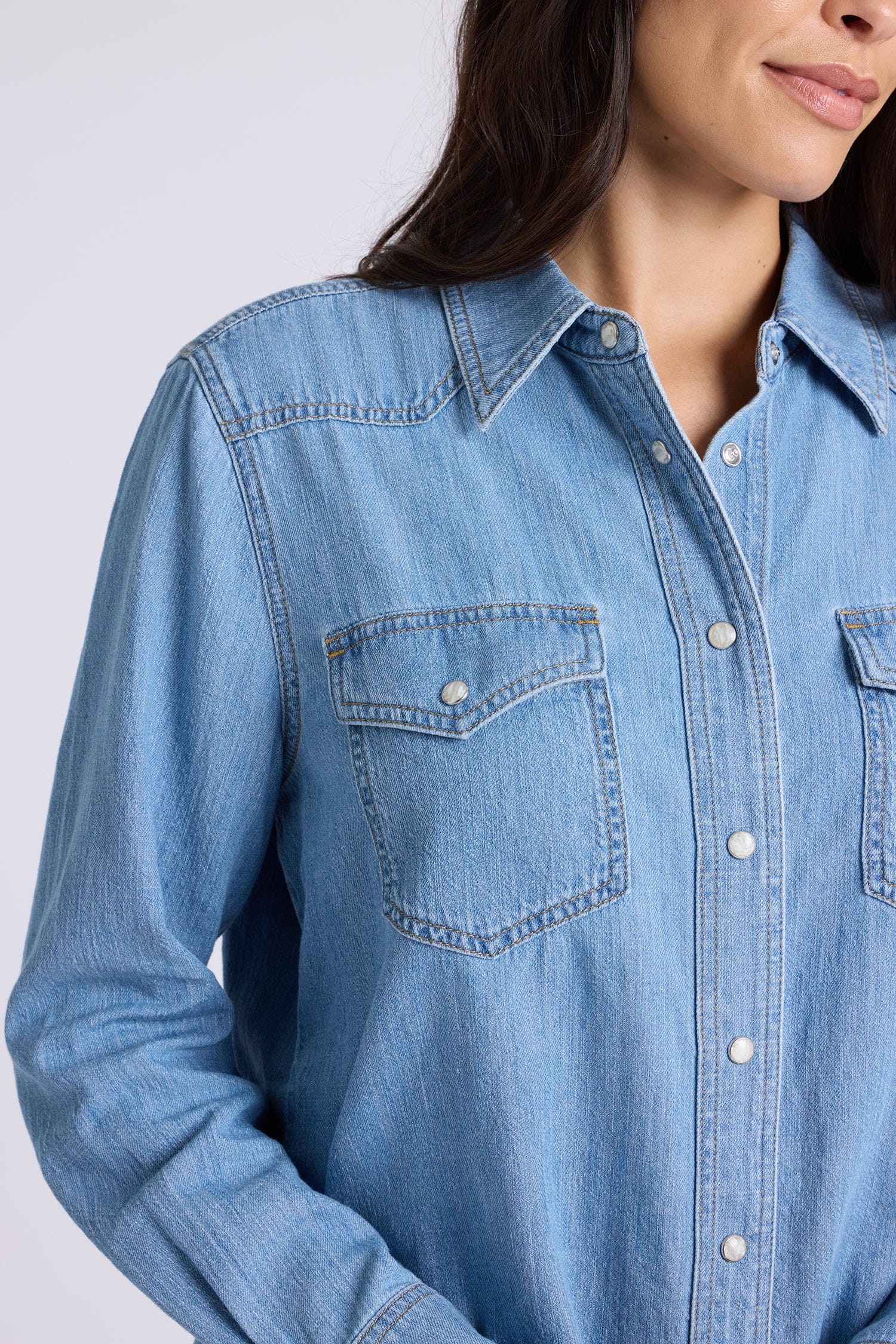Classic Denim Shirt thumbnail 5