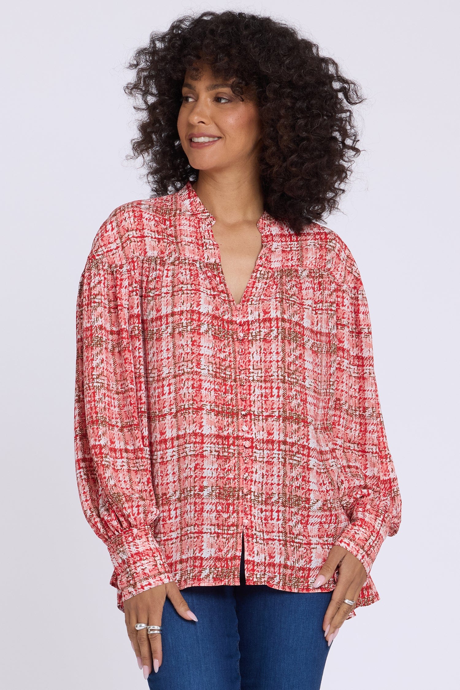 Xxs / Abstract Tweed Camellia