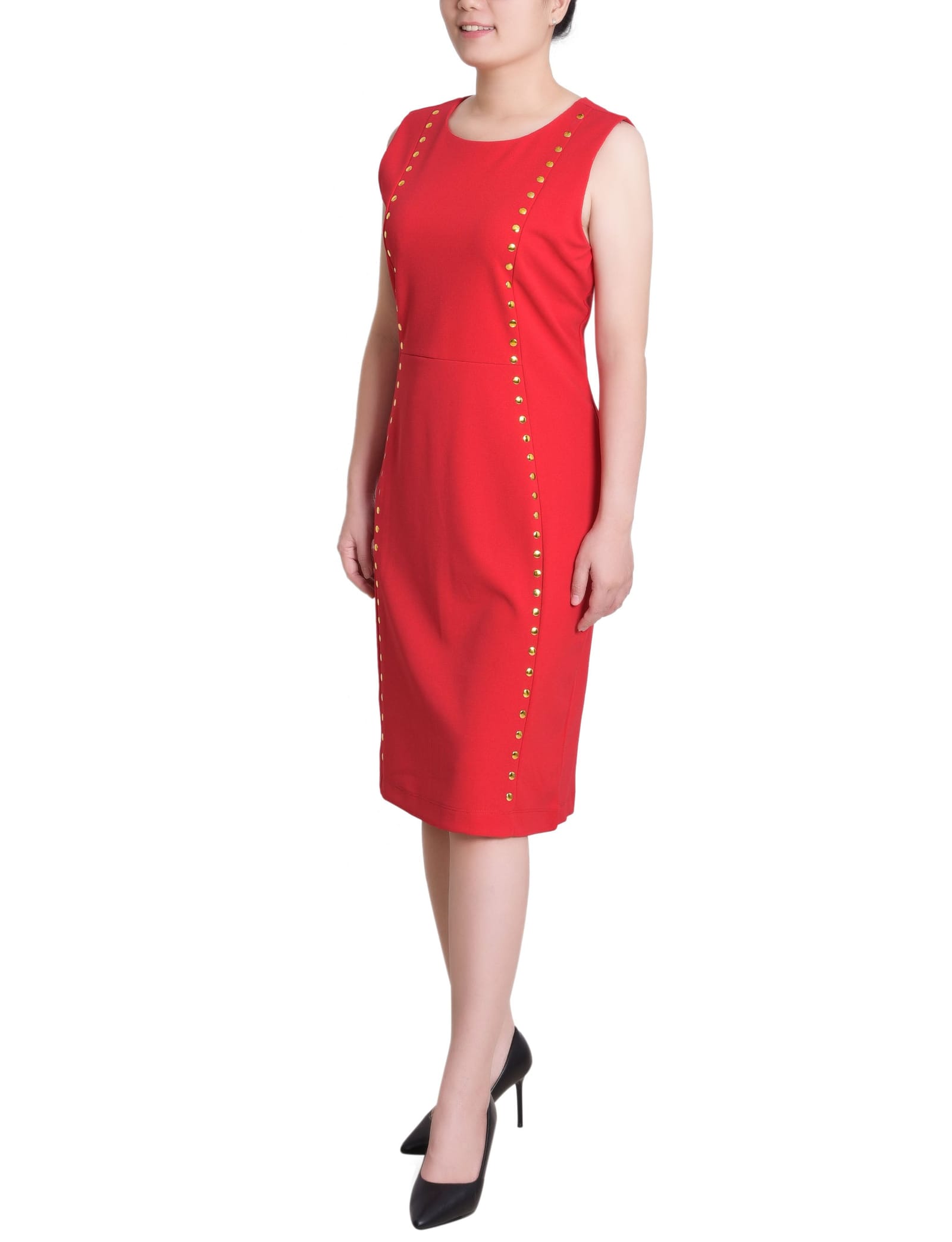 Sleeveless Stud Front Dress thumbnail 3