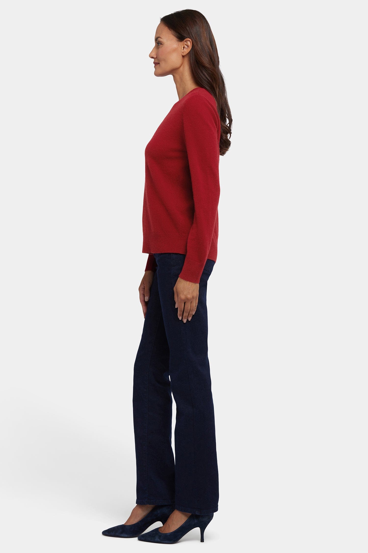 Cashmere Essential Crewneck Sweater thumbnail 3