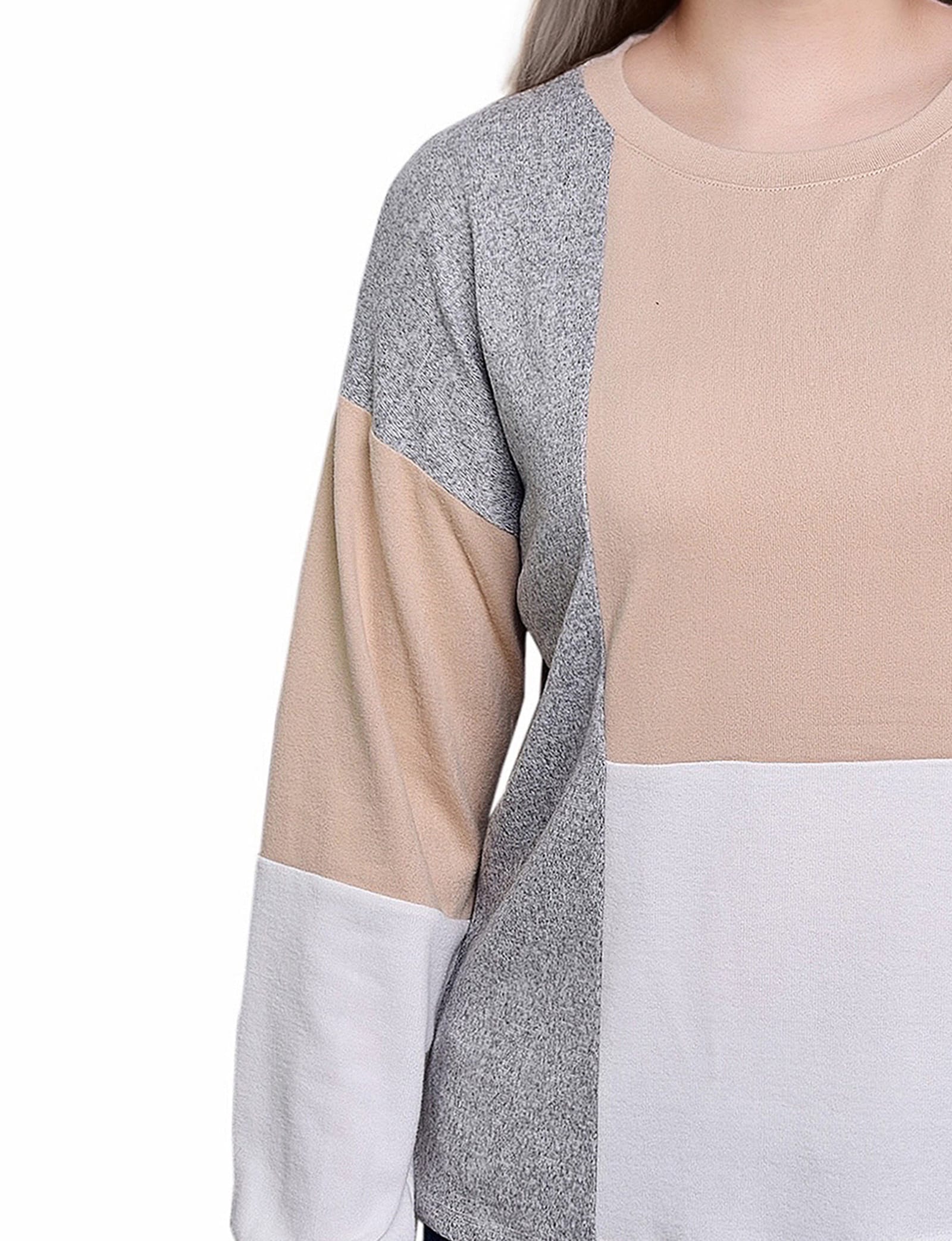 Petite Color-Blocked Top thumbnail 3