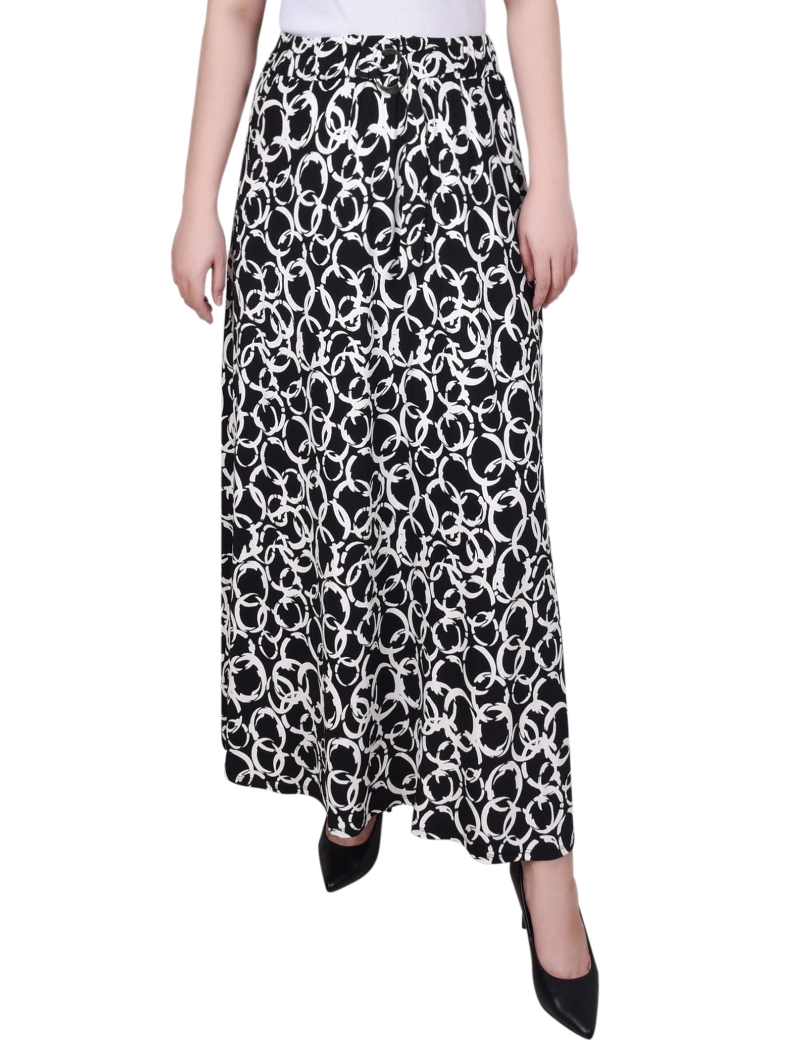 Black White Circle Chain / Pl