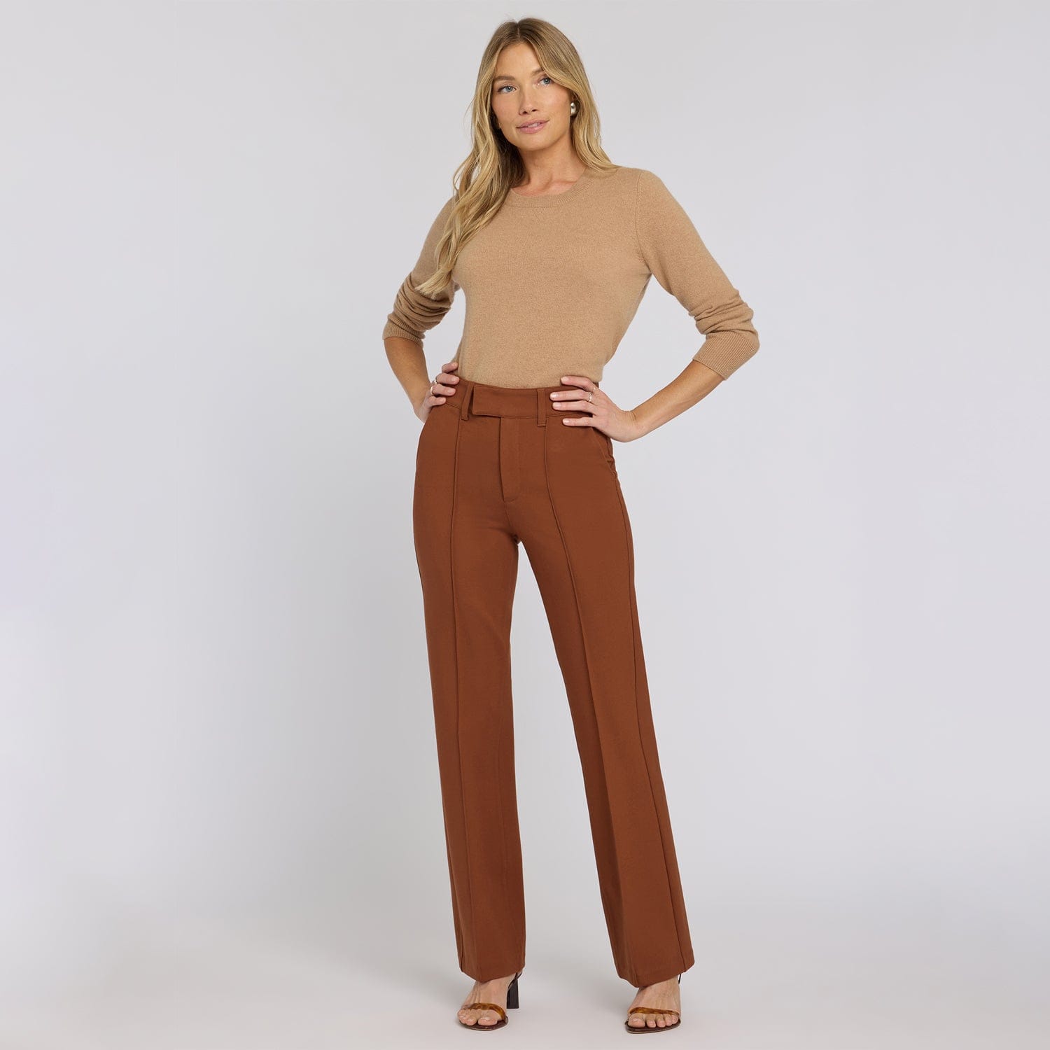 High Rise Bootcut Trouser Pants thumbnail 8