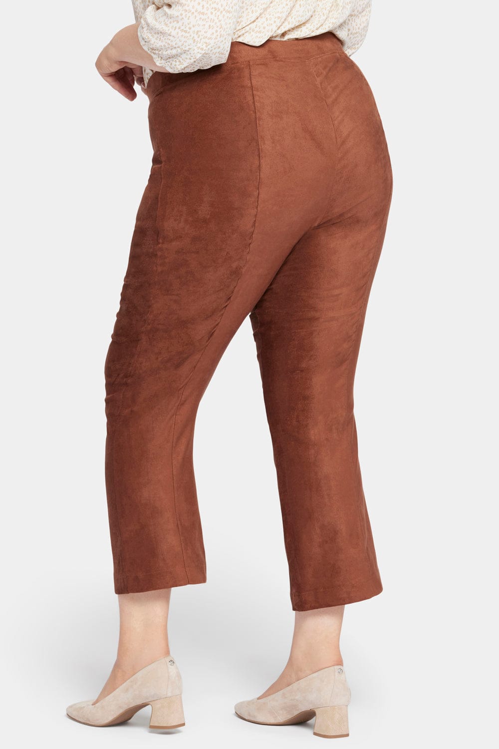 Slim Bootcut Pull-on Pants in Plus Size thumbnail 2