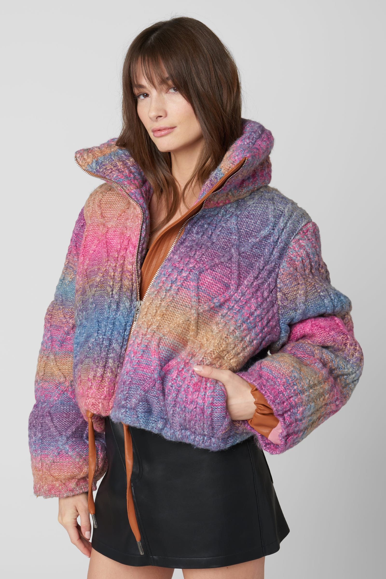 Roll Over Sweater Puffer thumbnail 3