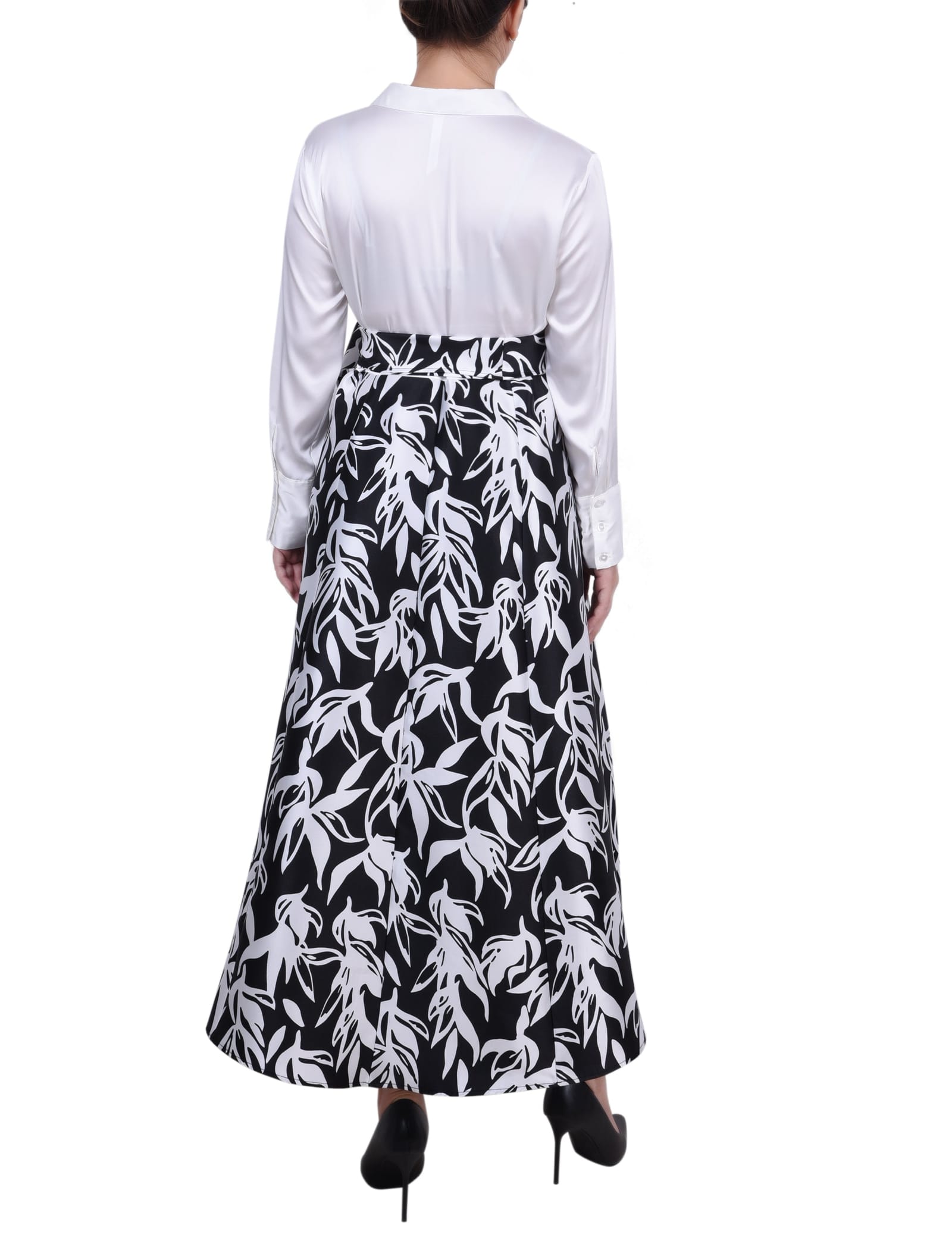 Petite Satin/Mikado Dress thumbnail 3