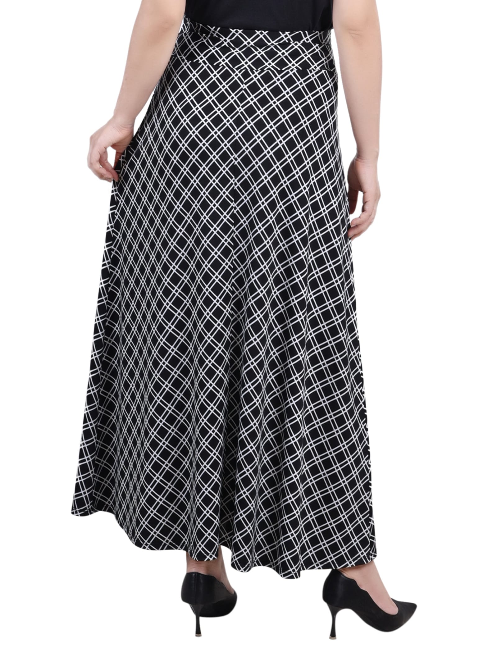 Petite Maxi Skirt with Sash Waist Tie thumbnail 2