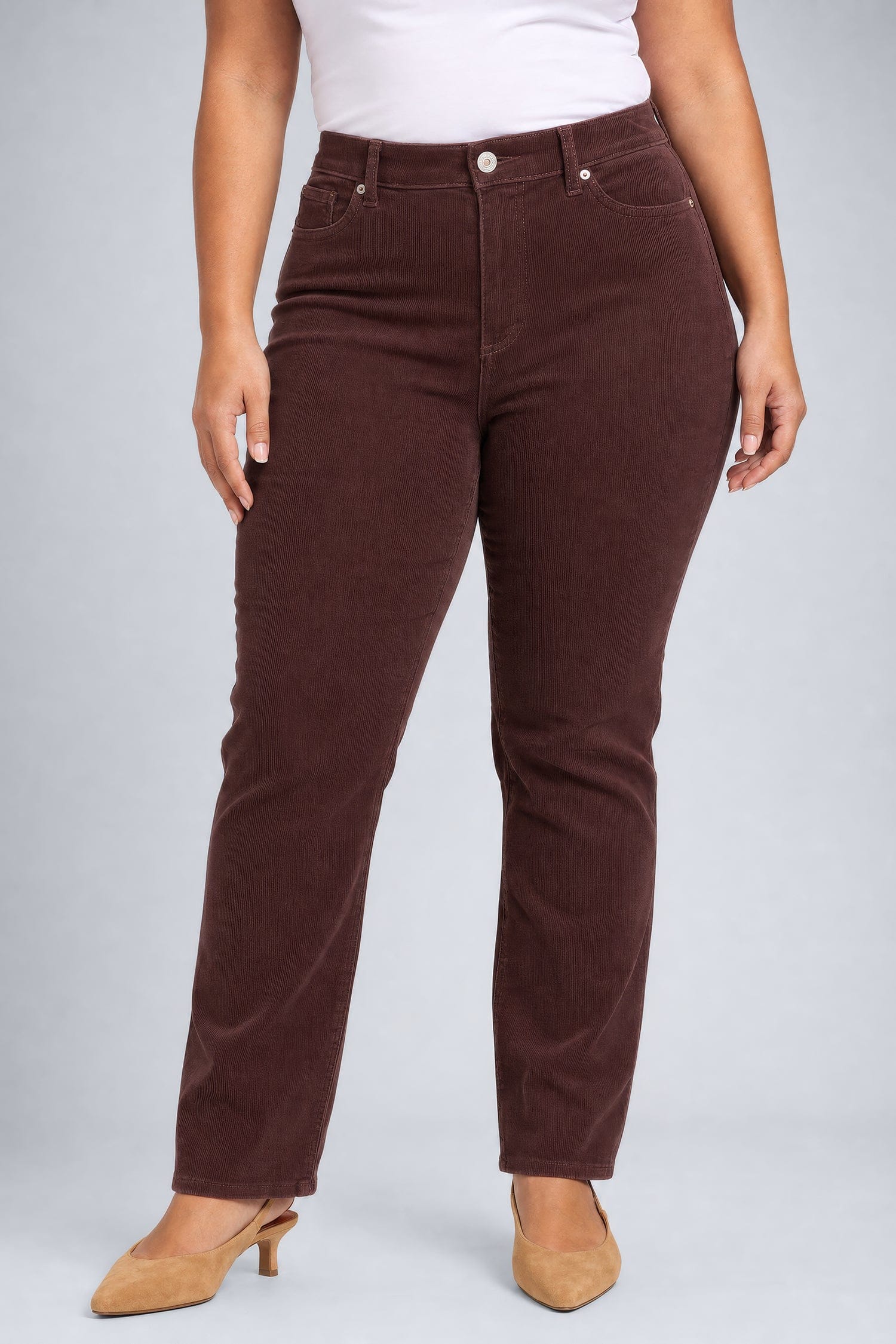 Marilyn Straight Pants in Plus Size thumbnail 4