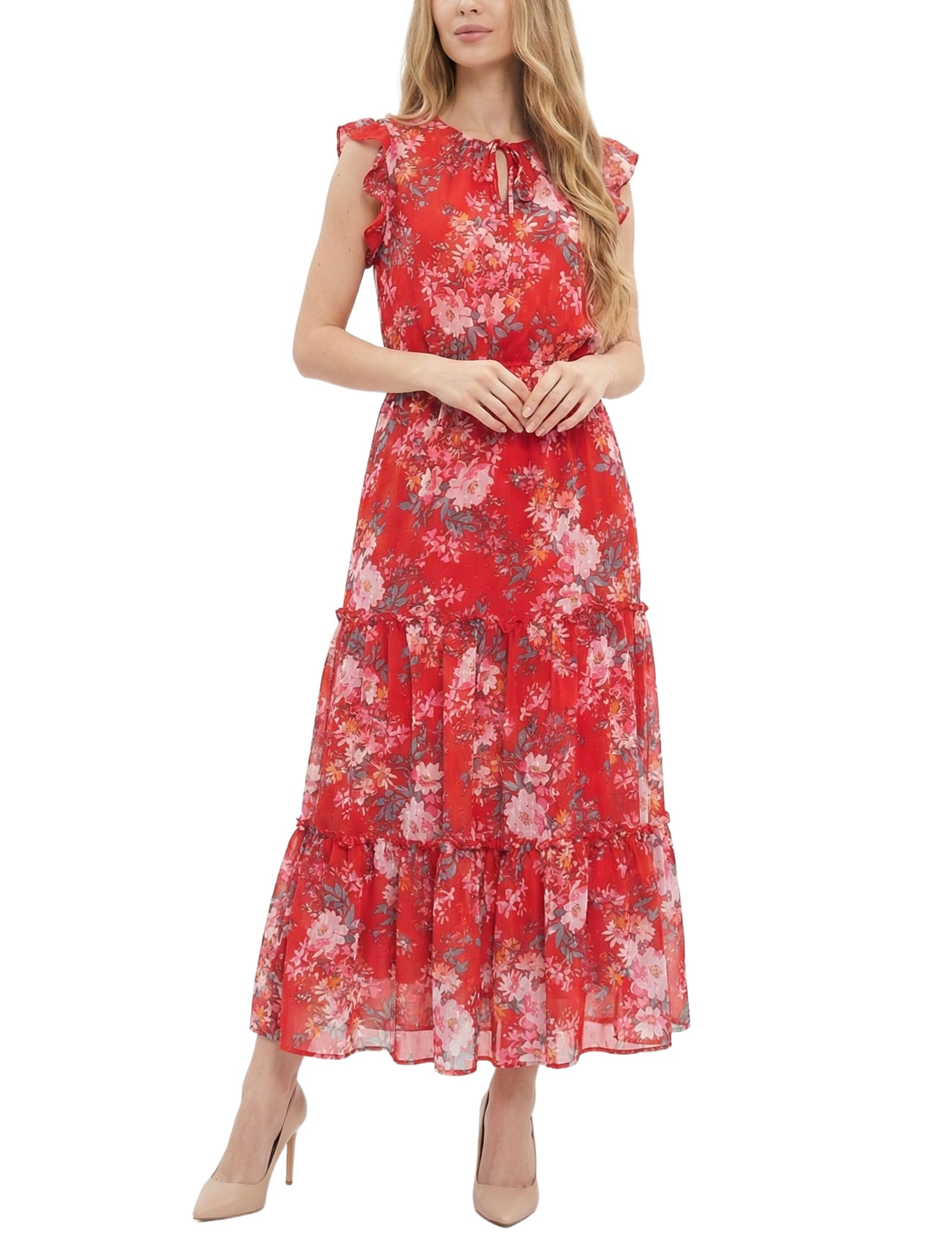 Red Floral / Ps