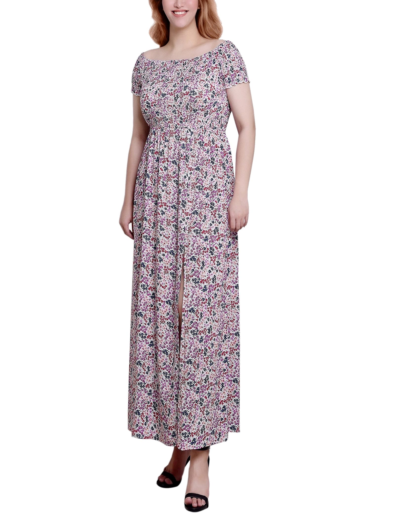 Smocked Bodice Maxi Dress thumbnail 2