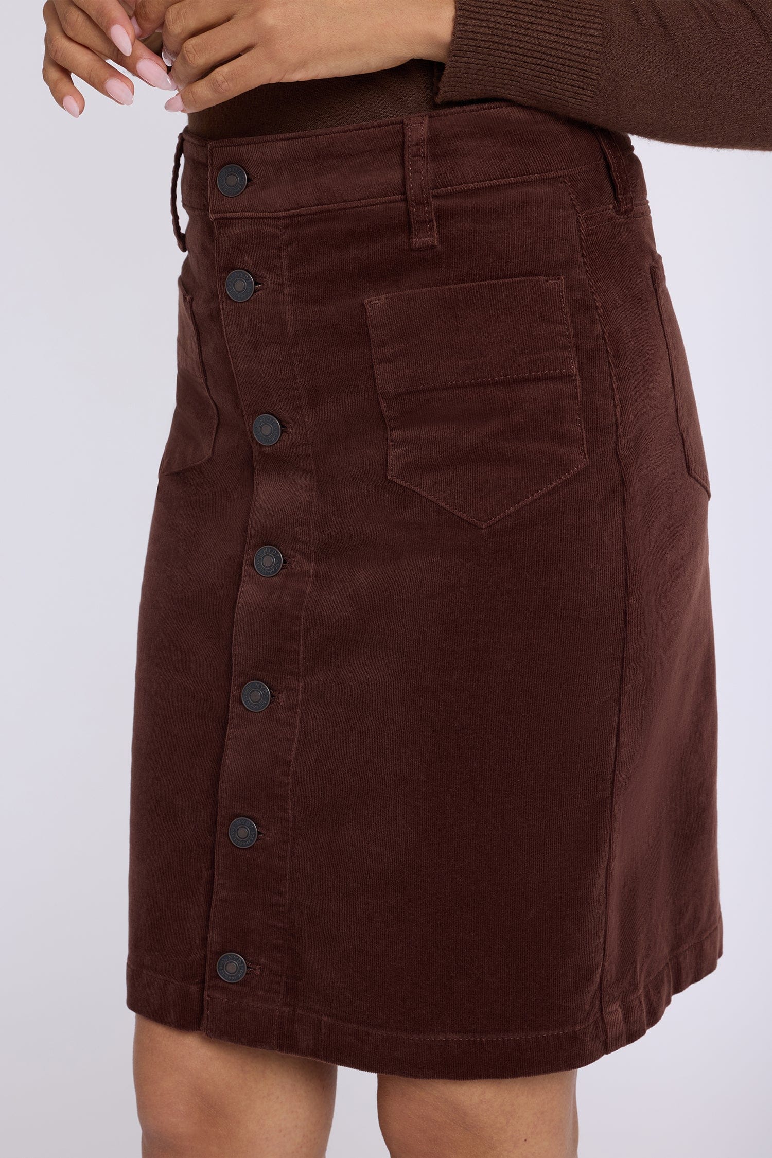 Button Front Skirt thumbnail 5