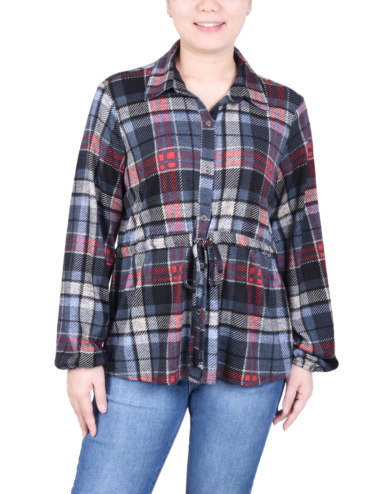 Red Denim Plaid / Pm