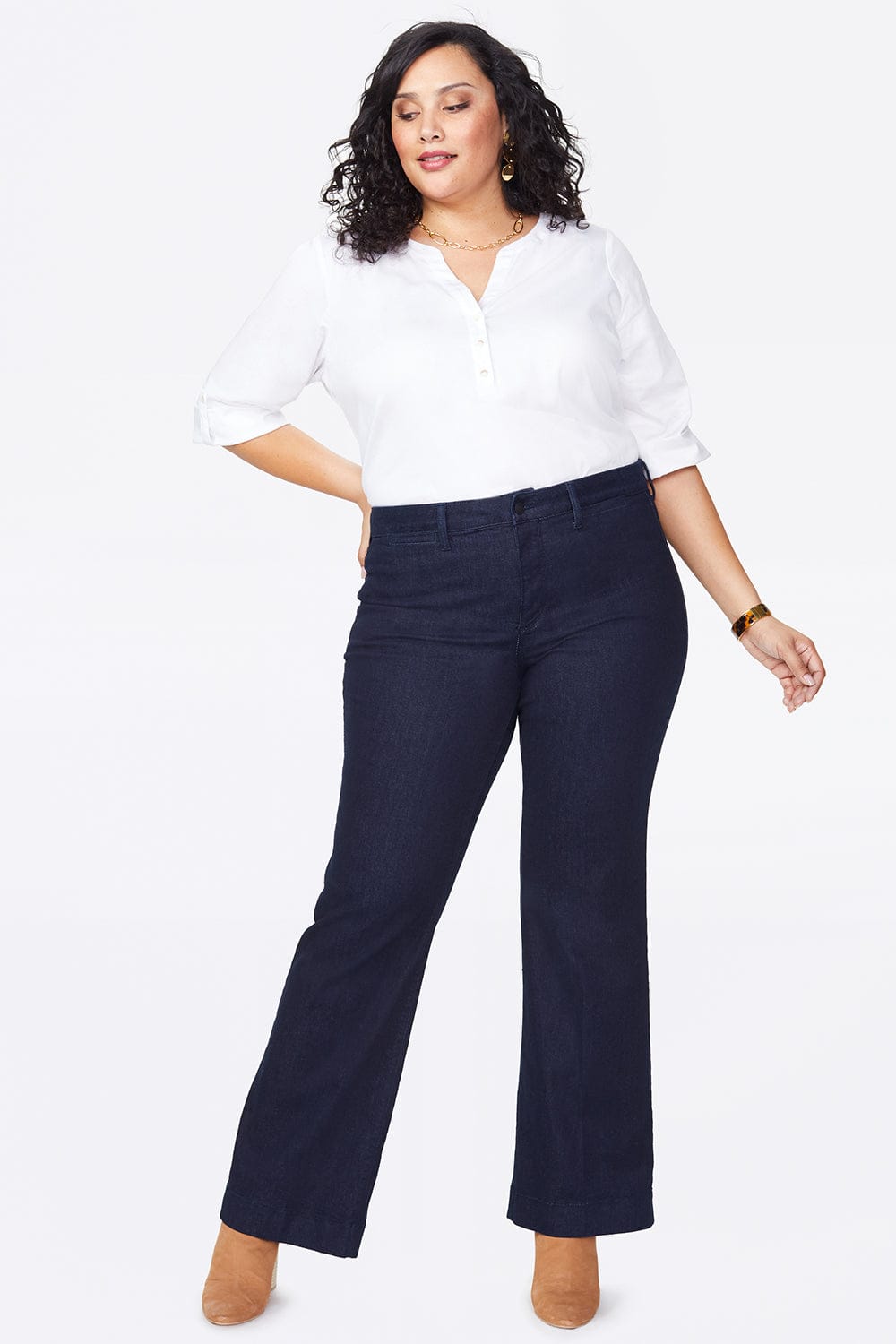 Teresa Trouser Jeans in Plus Size thumbnail 3