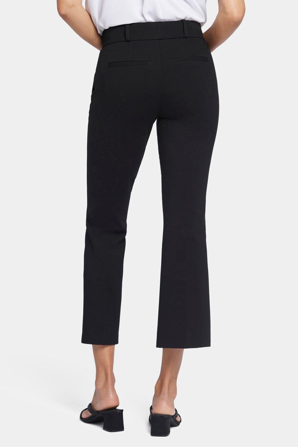 Pull-on Flared Ankle Trouser Pants thumbnail 2