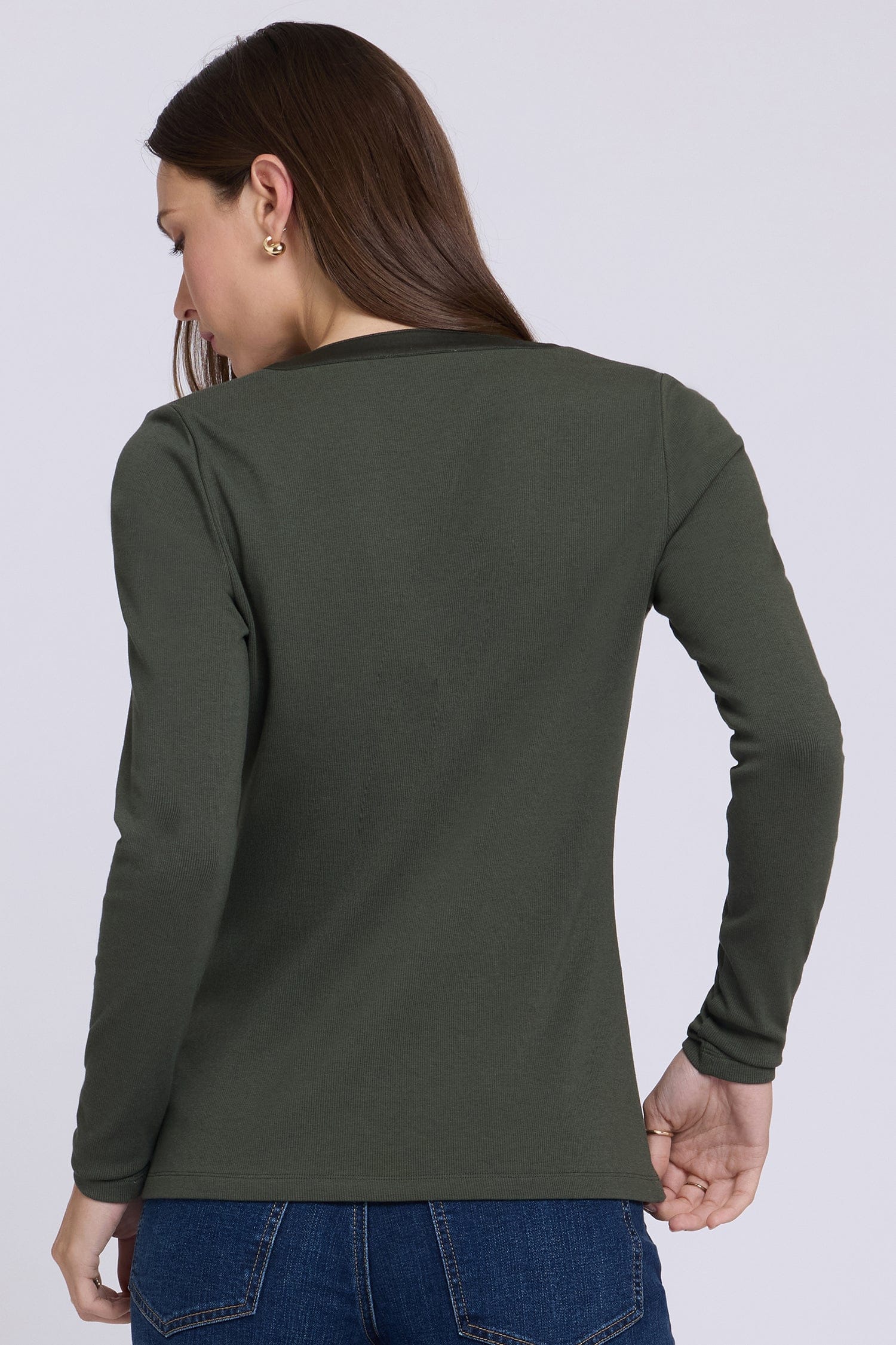 Emery Ribbed Henley thumbnail 7